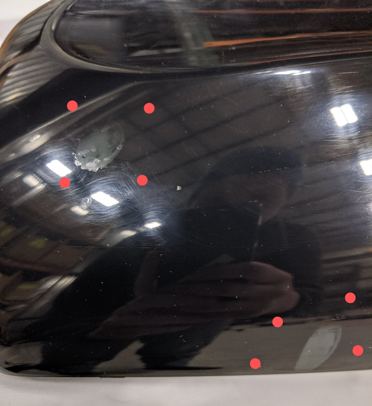 *Finish Defects* Freightliner M2 LH Cummins Black Mirror - P/N A22-74243-062 (9913560858940)