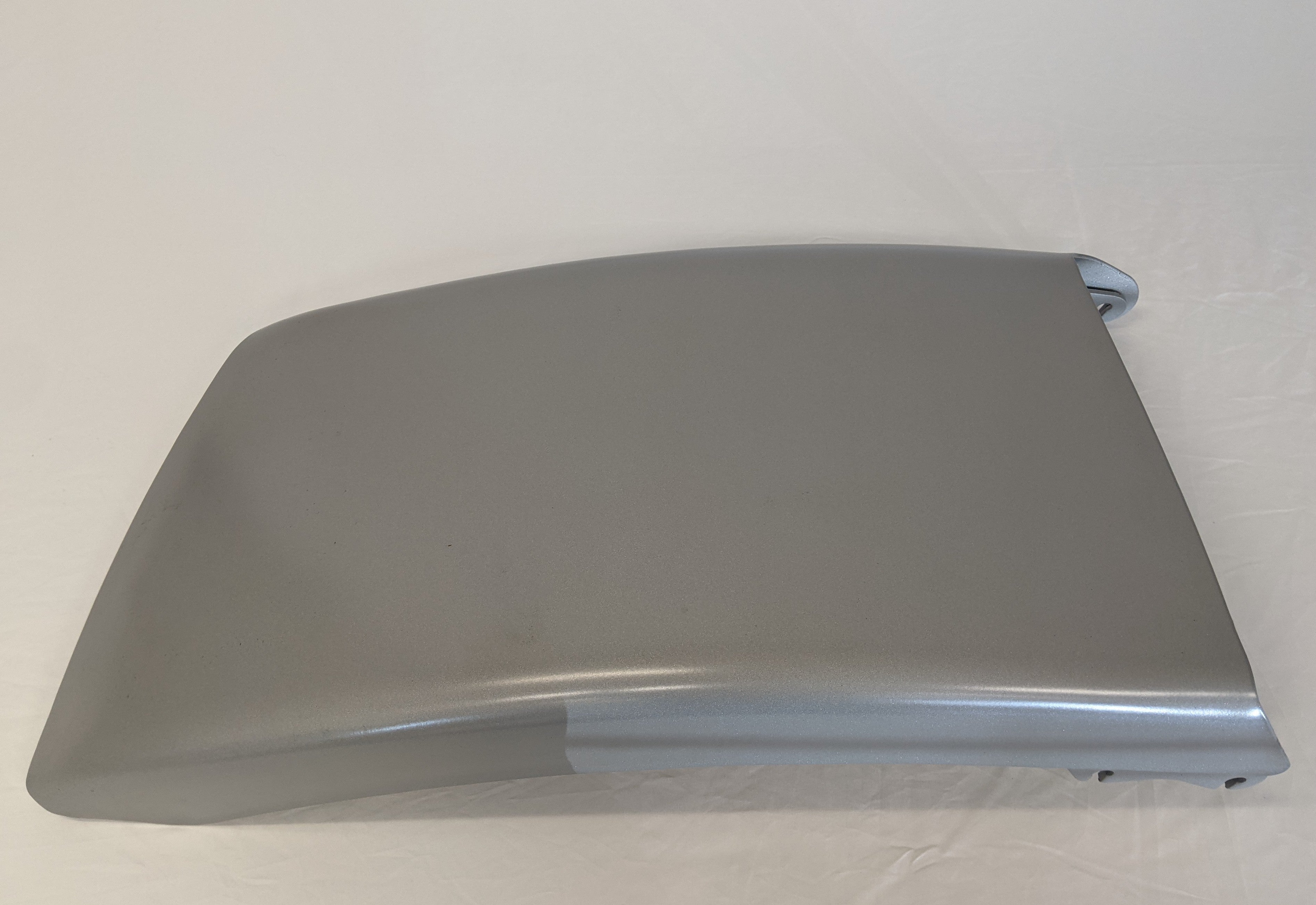 New Freightliner M2 RH Painted Silver Steel Bumper End - P/N  A21-26500-038 (10144199639356)