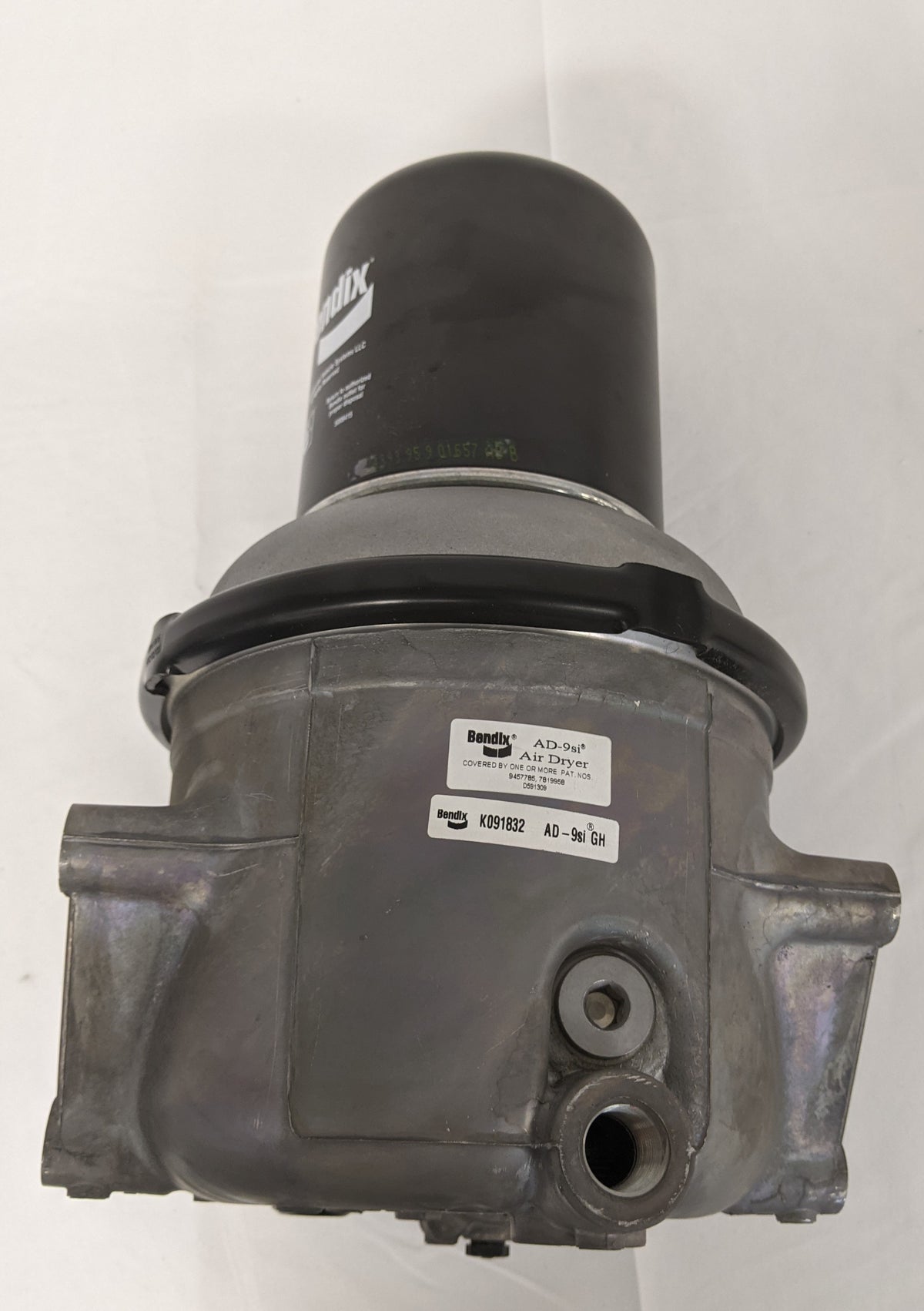 Bendix AD-9SI GOV No OC Air Dryer w/ Drain & Check Valves - P/N BW K091832 (9975134650684)