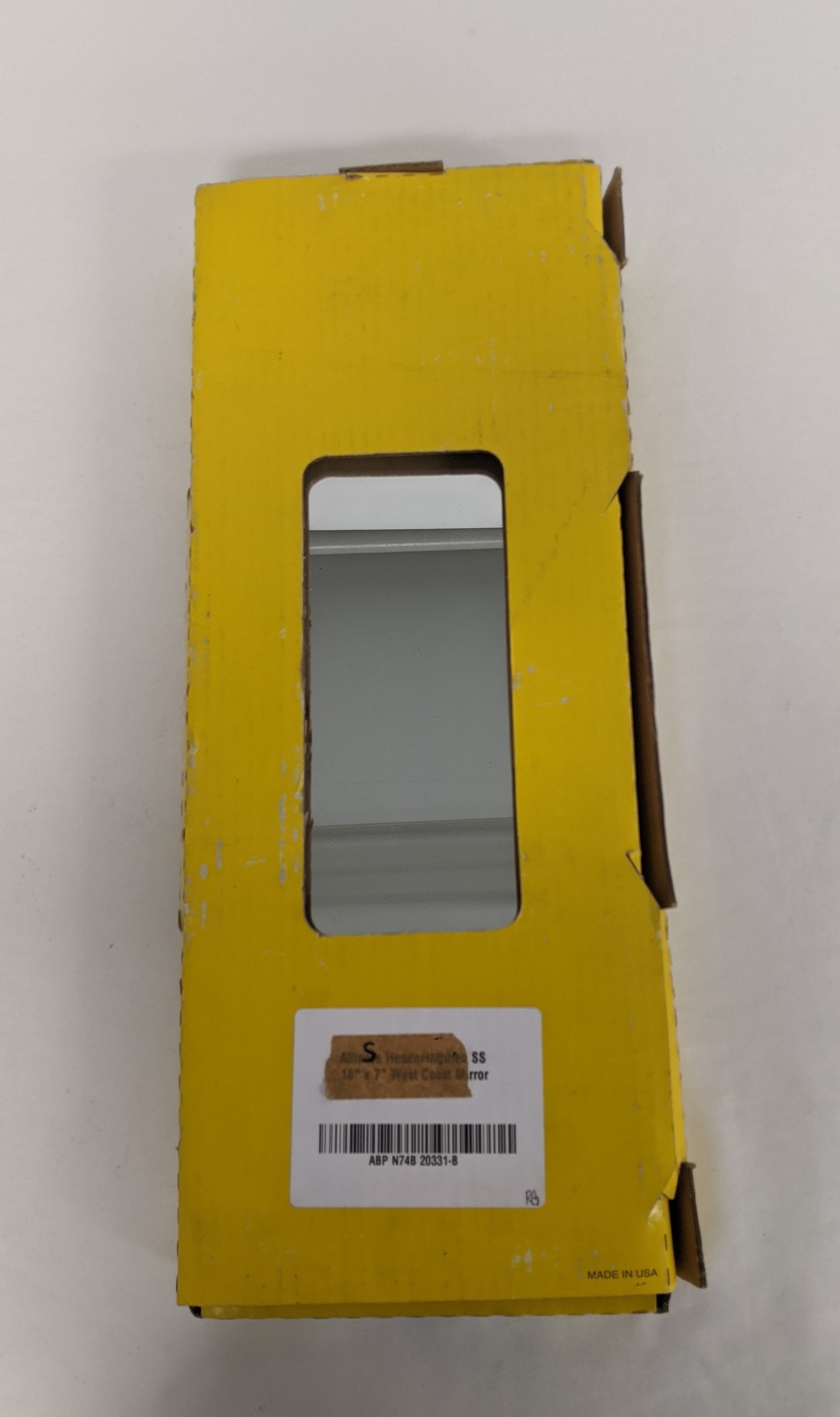 Alliance Heated Lighted SS 16" x 7" West Coast Mirror -P/N ABPN74B20331 (9963118821692)