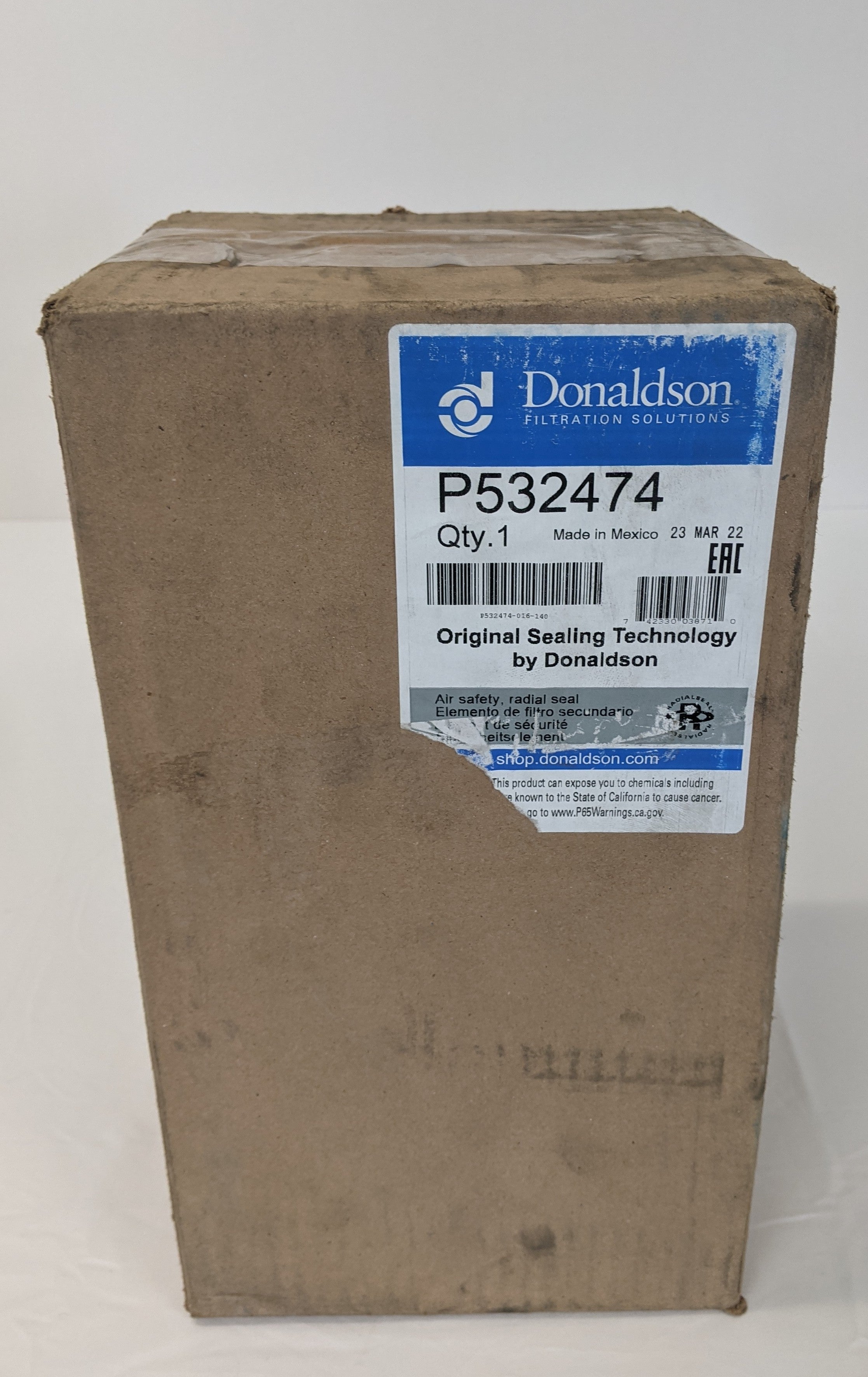 New Donaldson Radial Seal Air Filter - P/N DN P532474 (10129291116860)