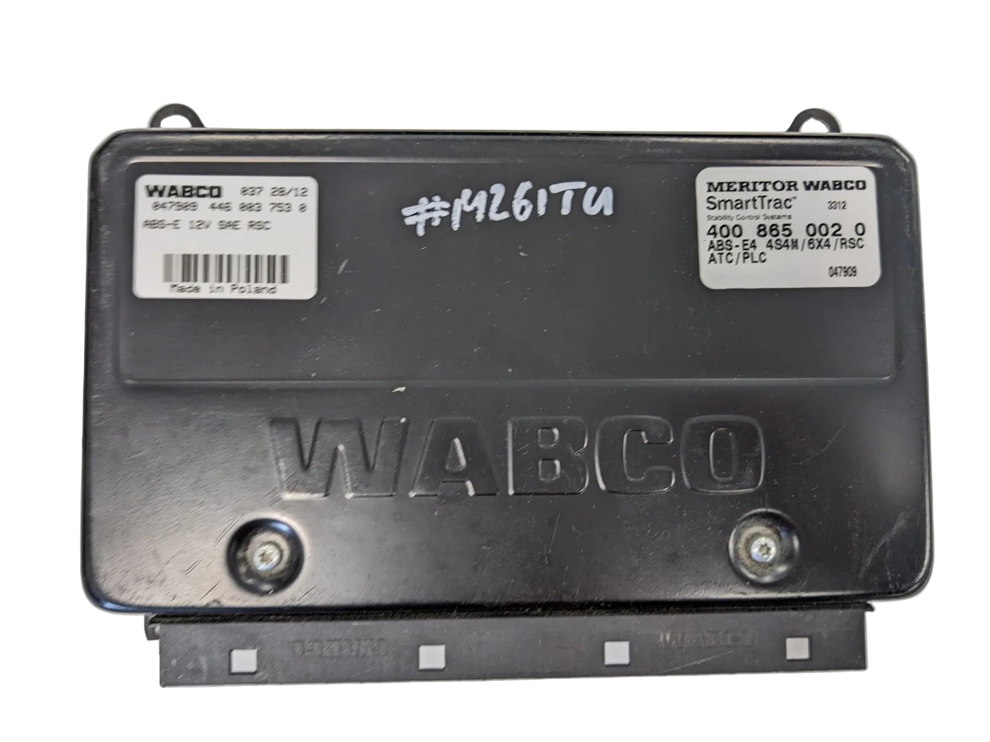 Wabco SmartTrac ABS ECU Module R-Universal 6x4 | P/N 400 865 002 0