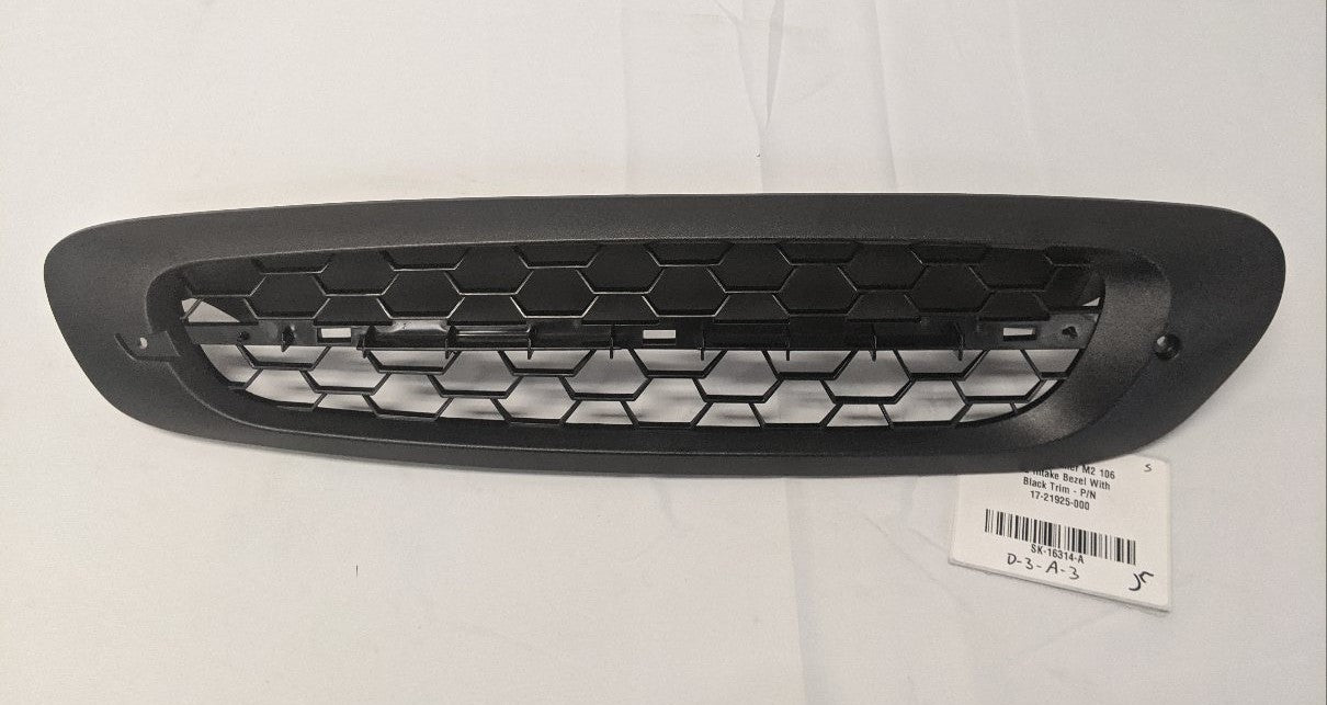 Freightliner M2 106 Hood Intake Bezel Black Trim | 17-21925-000