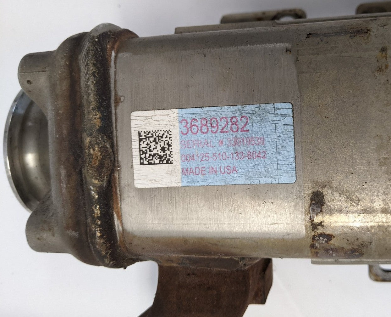 Used Cummins Exhaust Gas Recirculation (EGR) Cooler - P/N 2881760