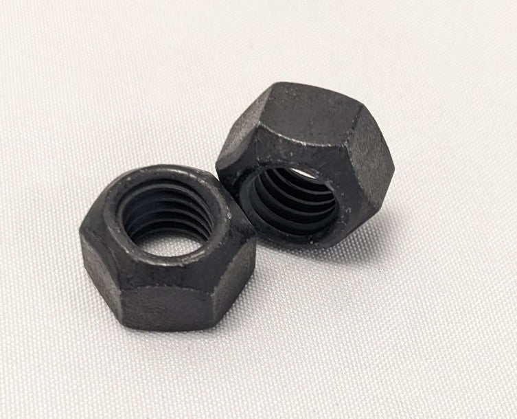 M10-1.5 Grade 10 Black Oxide Steel Lock Nuts Lot/100