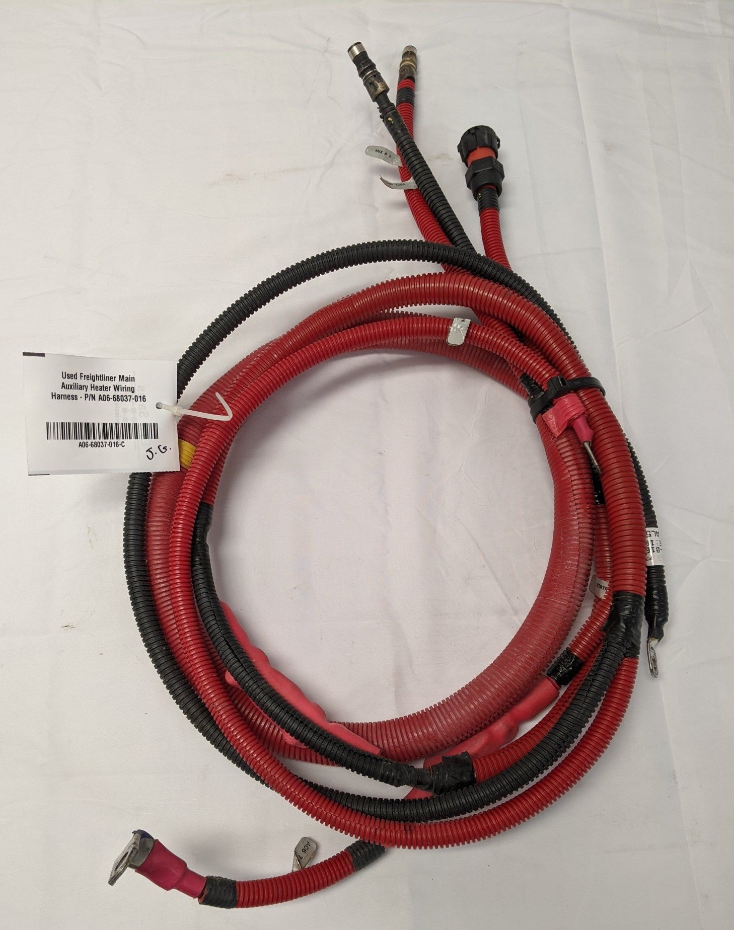 Used Freightliner Main Auxiliary Heater Wiring Harness - P/N A06-68037-016