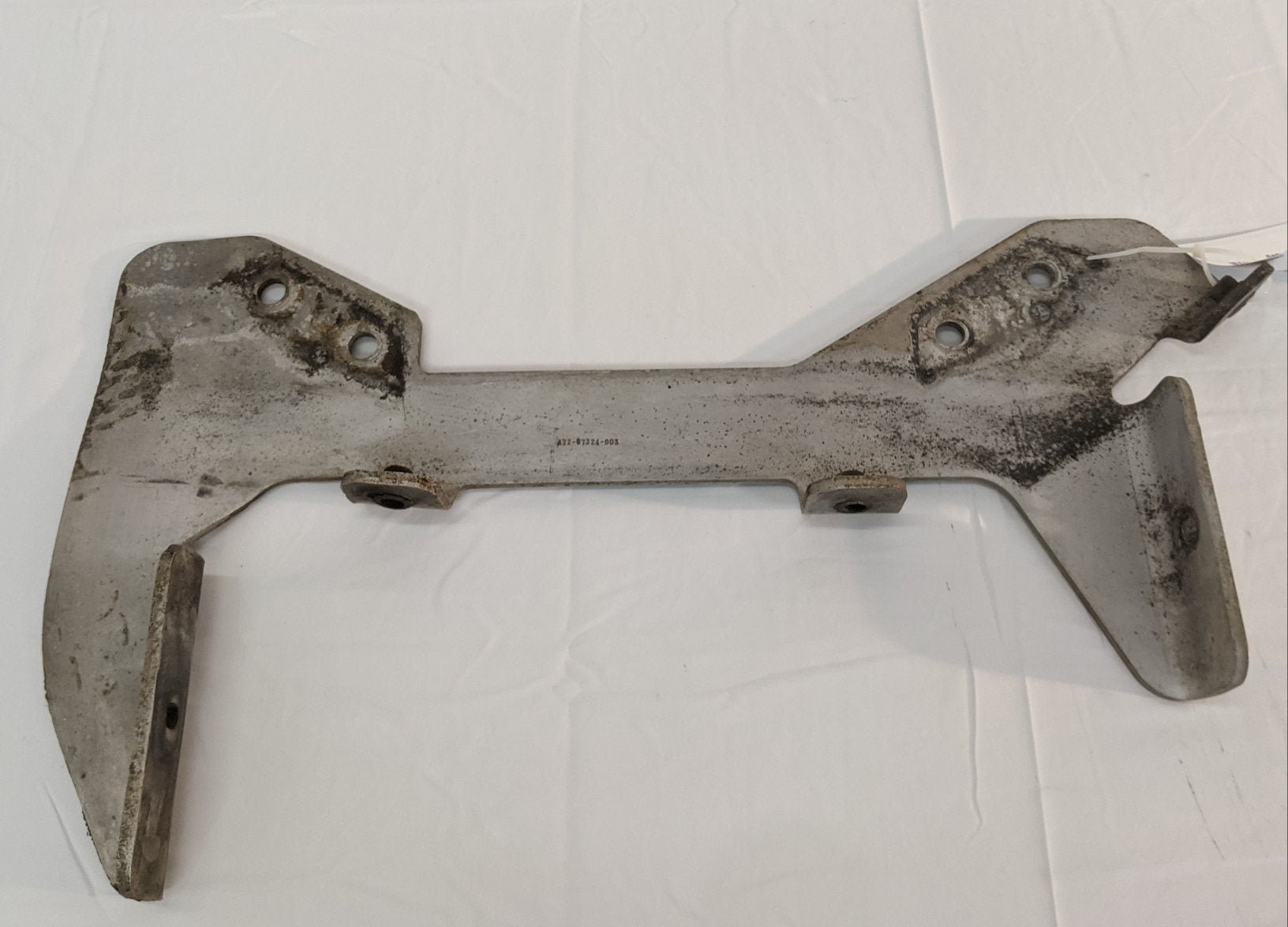 Damaged Freightliner HDEP After-Treatment Side Mount Bracket - P/N A22-67324-003 (10059436392764)