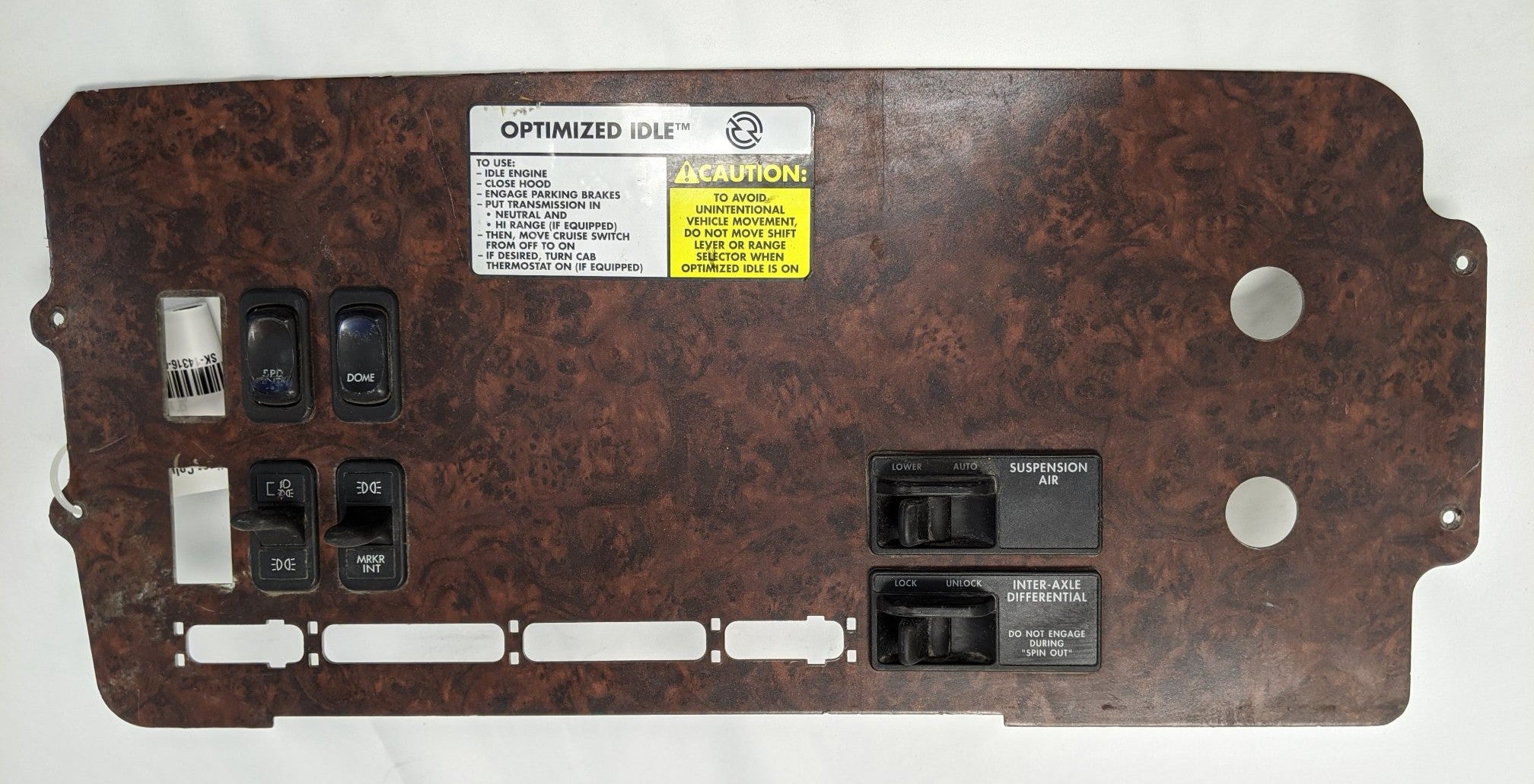 22-45867-000 - Freightliner Center Instrument Dash Panel