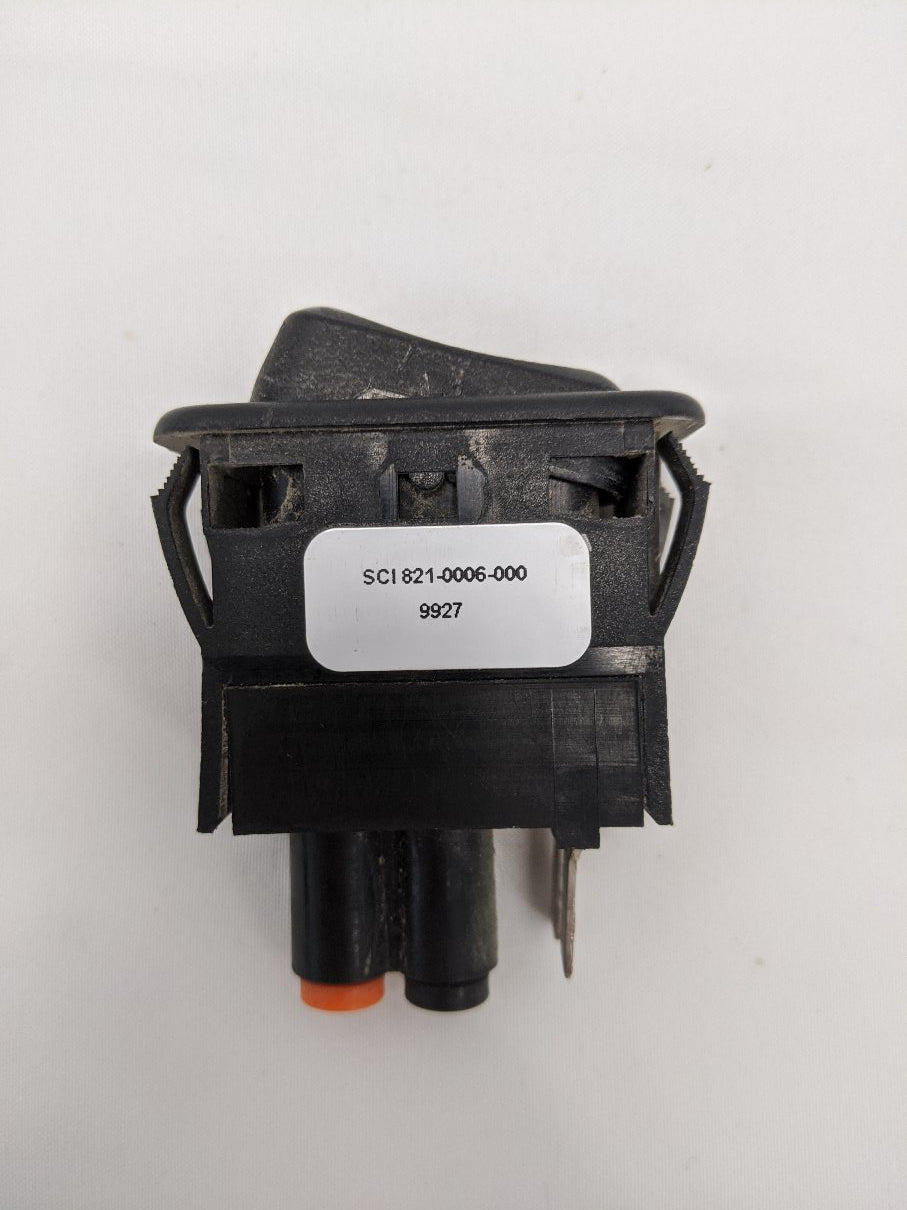 Used Behr Air/Electric Fresh Air Rocker Switch - P/N 821-0006-000 9927 (10105397608764)