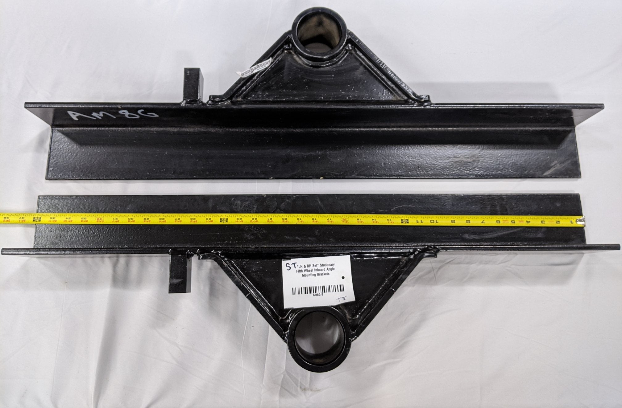 *LH & RH Set* Stationary Fifth Wheel Inboard Angle Mounting Brackets - P/N AM8G (9892607033660)