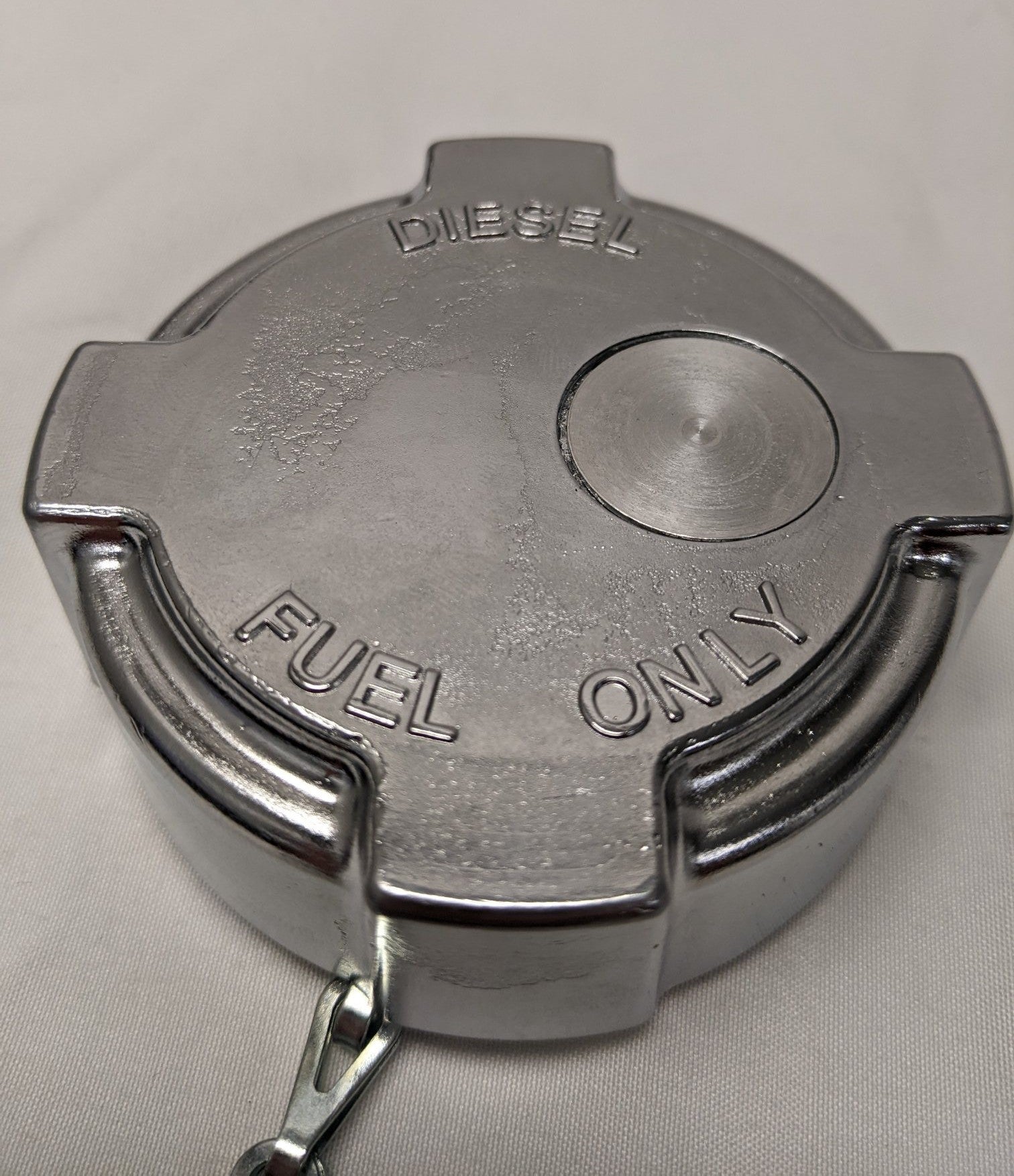 Freightliner Chrome Diesel Fuel Tank Cap | P/N 03-34467-001