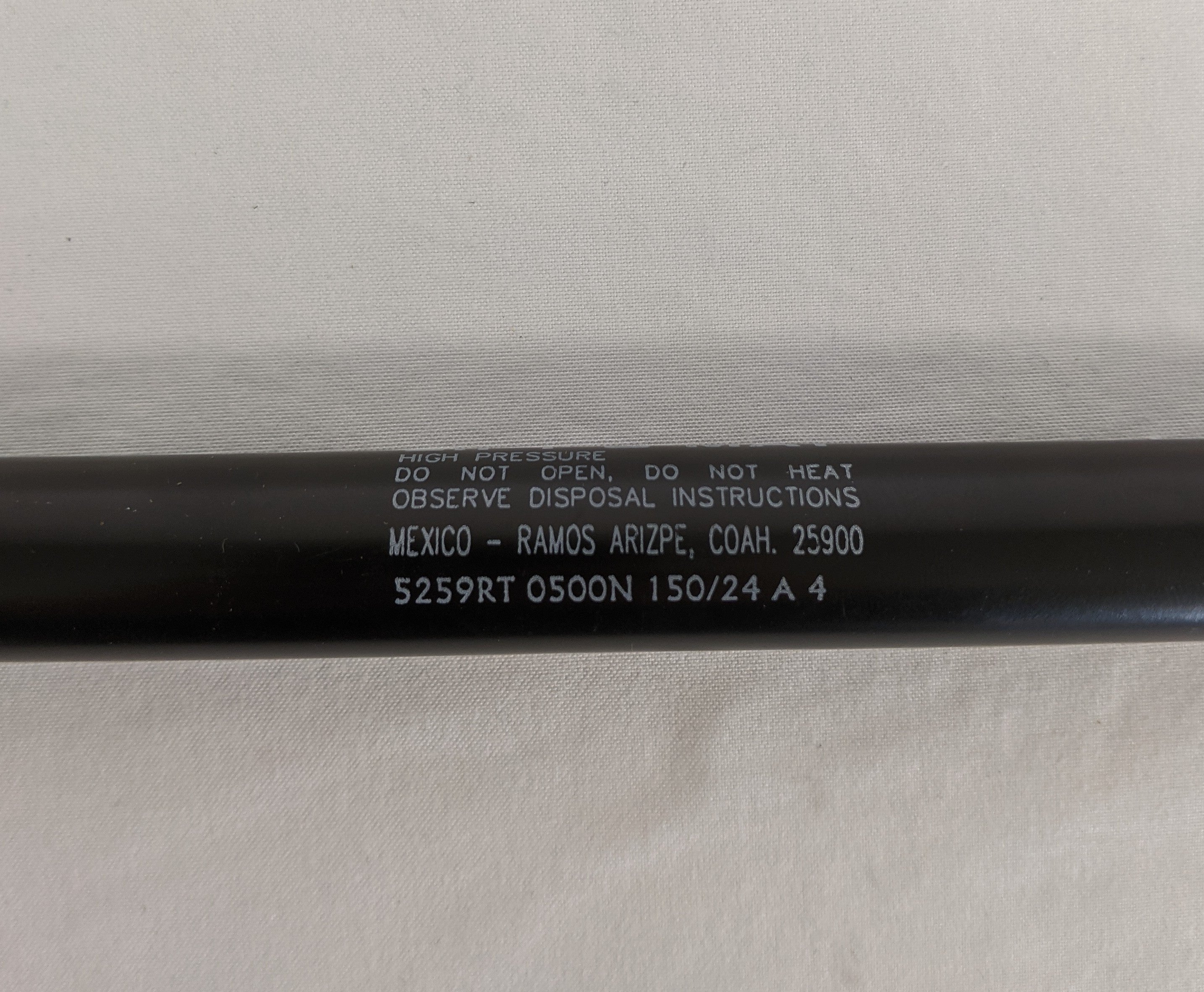 New Stabilus Lift-O-Mat Non-Locking Gas Spring Bunk Cylinder - P/N 18-69105-000 (9964544721212)