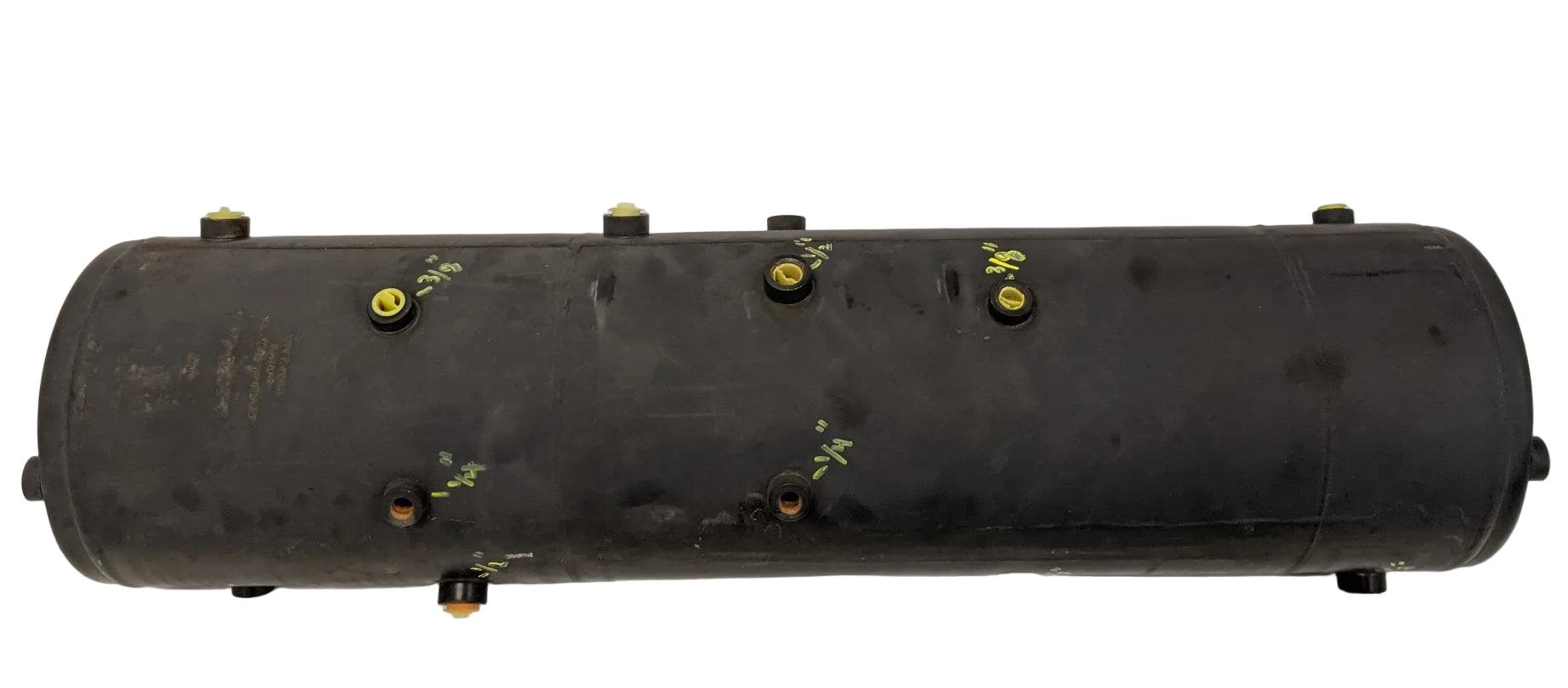 Freightliner 2180 cu. in. Steel Dual Air Tank - P/N 12-21748-000 (10118321013052)