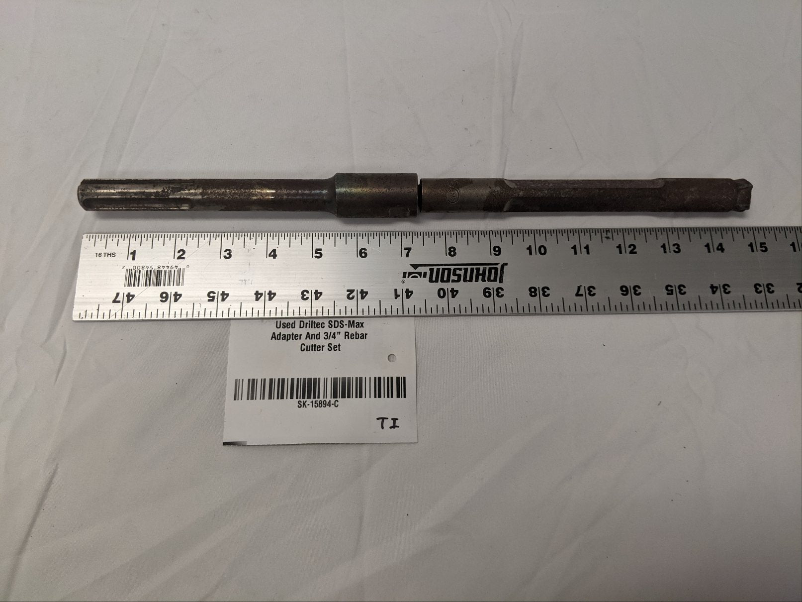 Driltec SDS-Max Adapter & 3/4" Rebar Cutter Set - RA-020-020, RL-075-190