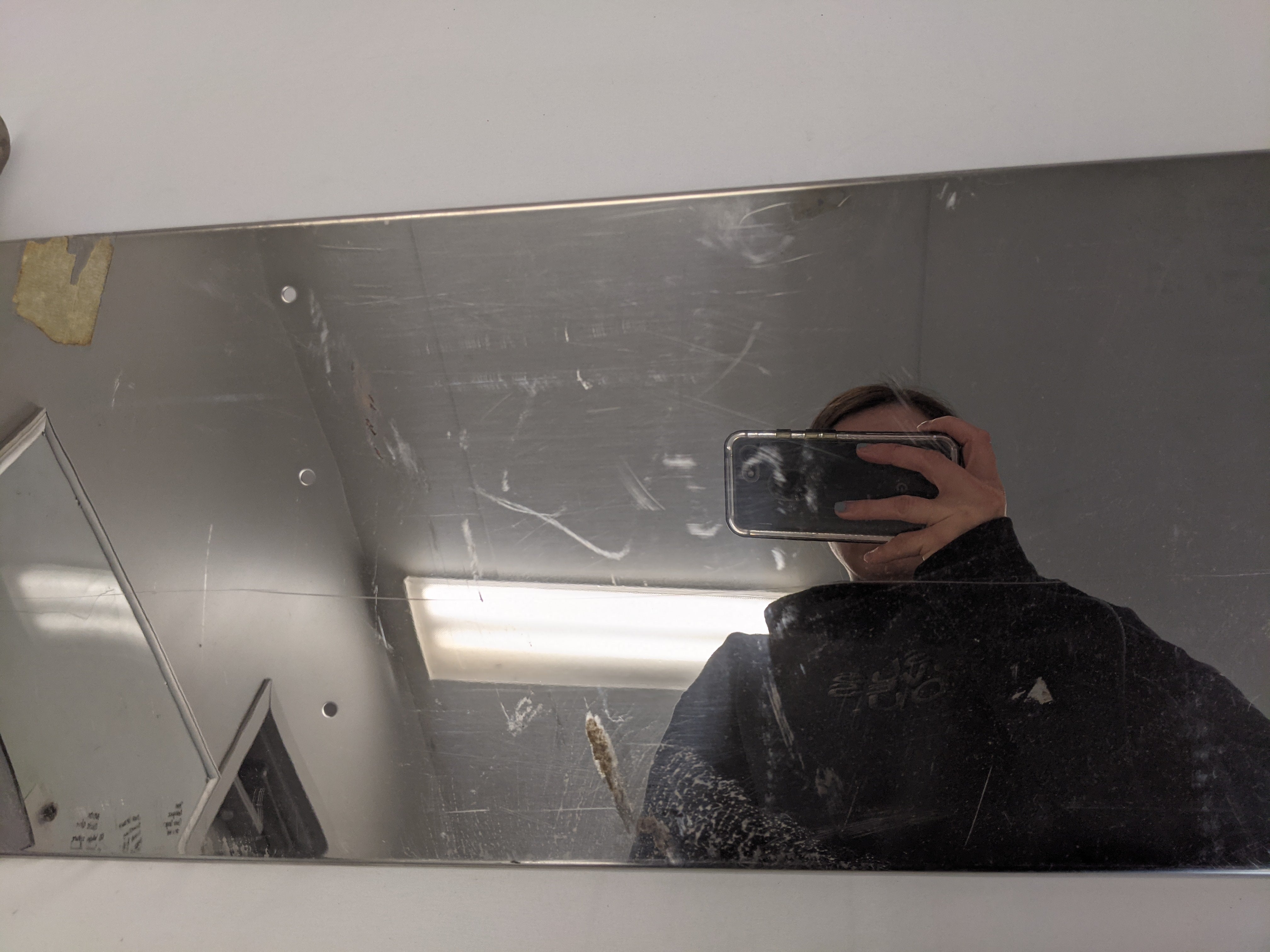 Used Freightliner FLD Classic RH SS Exterior Sun Visor - P/N 22-38825-001 (10019535913276)