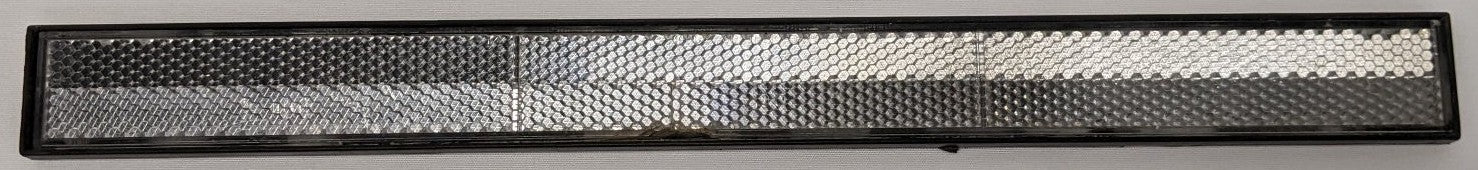 Used James King White Mud Flap Stick-On Reflector 2000WP