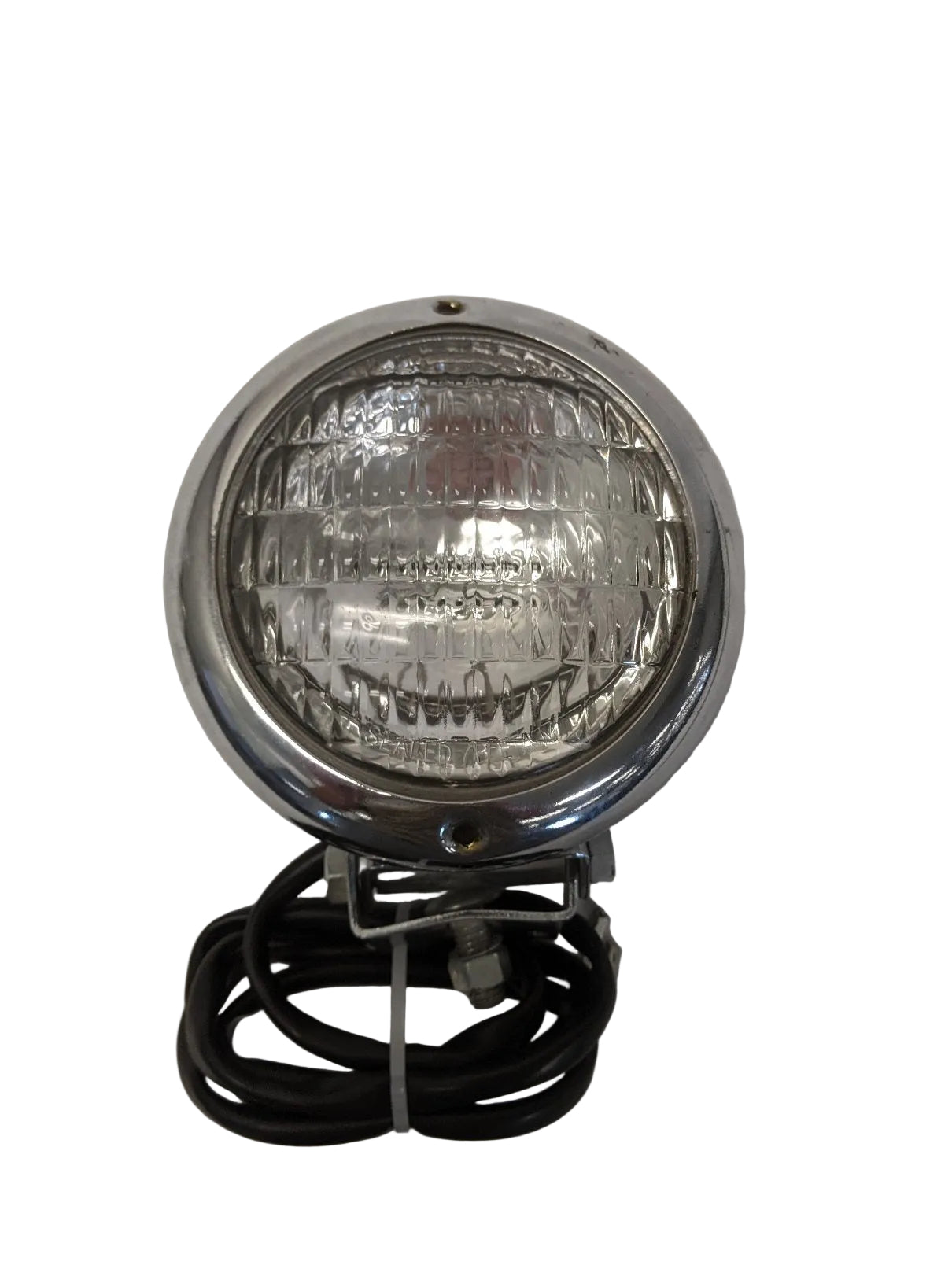 Grote Vintage Chrome PAR-36 Utility Light w/ Screws | GRO 64120