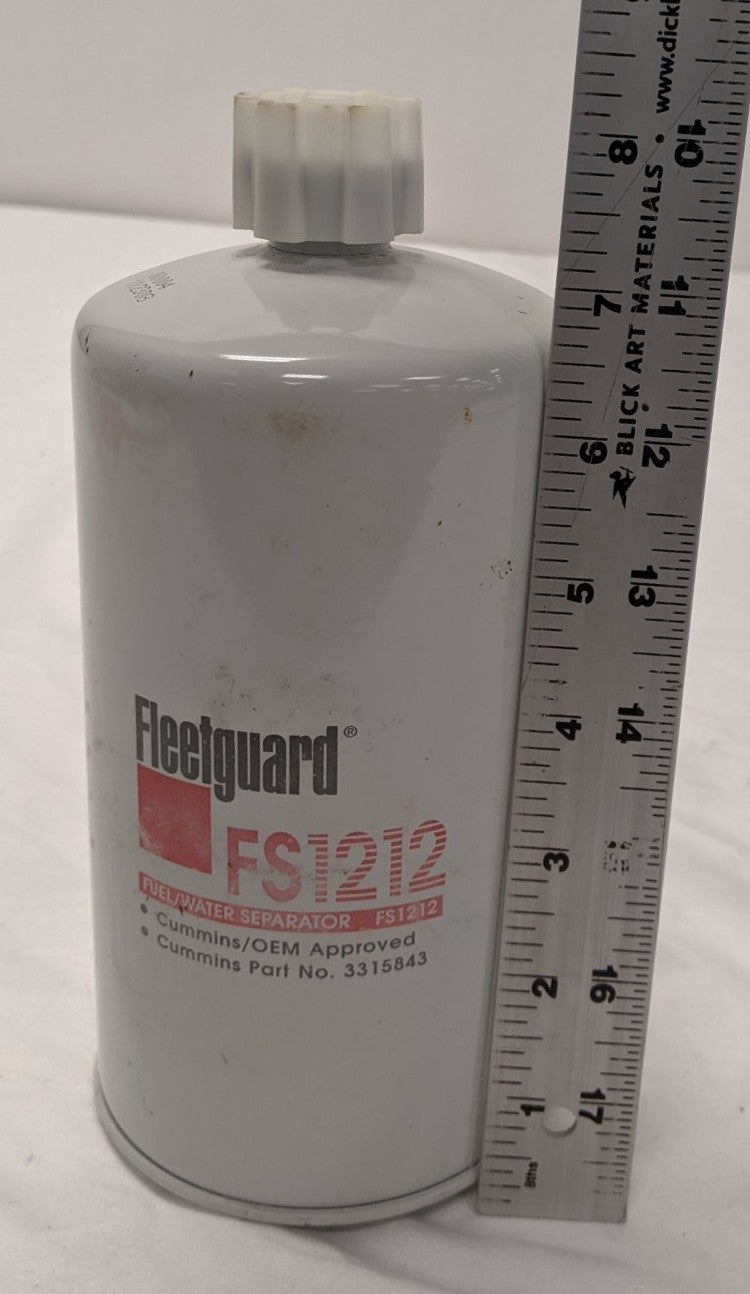 Fleetguard Spin-On Fuel Water Separator Filter - P/N FS1212