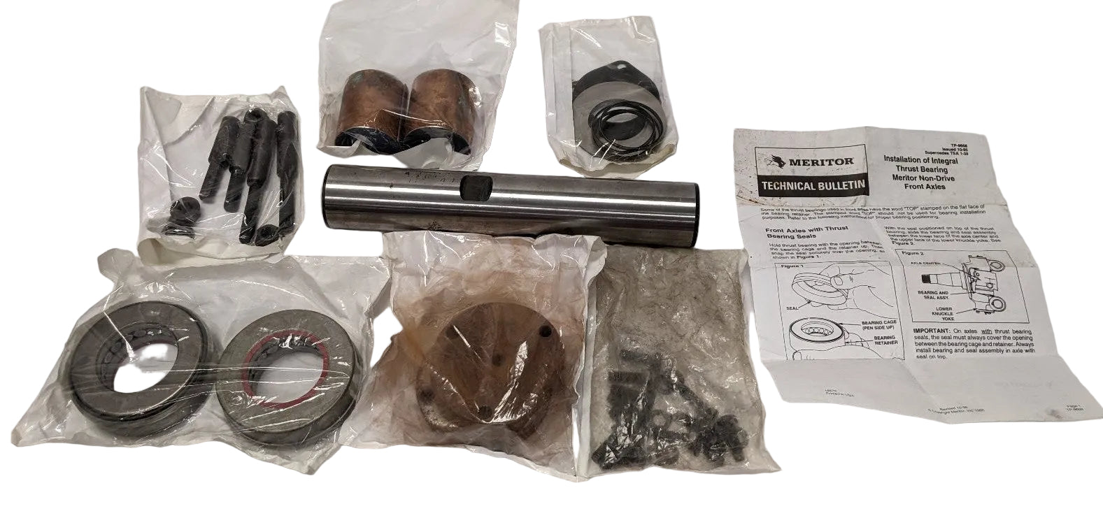 Meritor King Pin Kit Front Steering Axle Easy Steer R201476