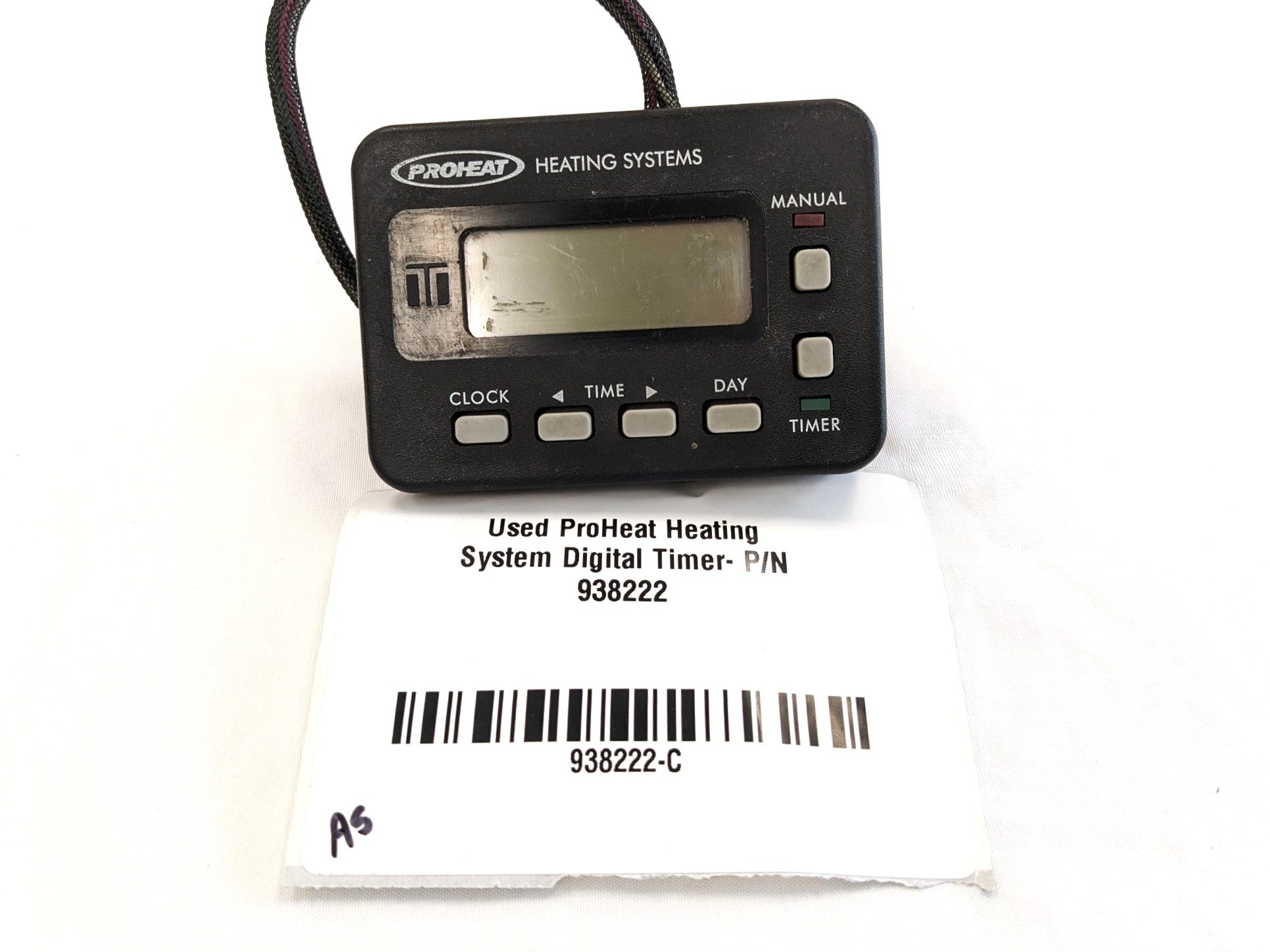 Used ProHeat Heating System Digital Timer | P/N 938222