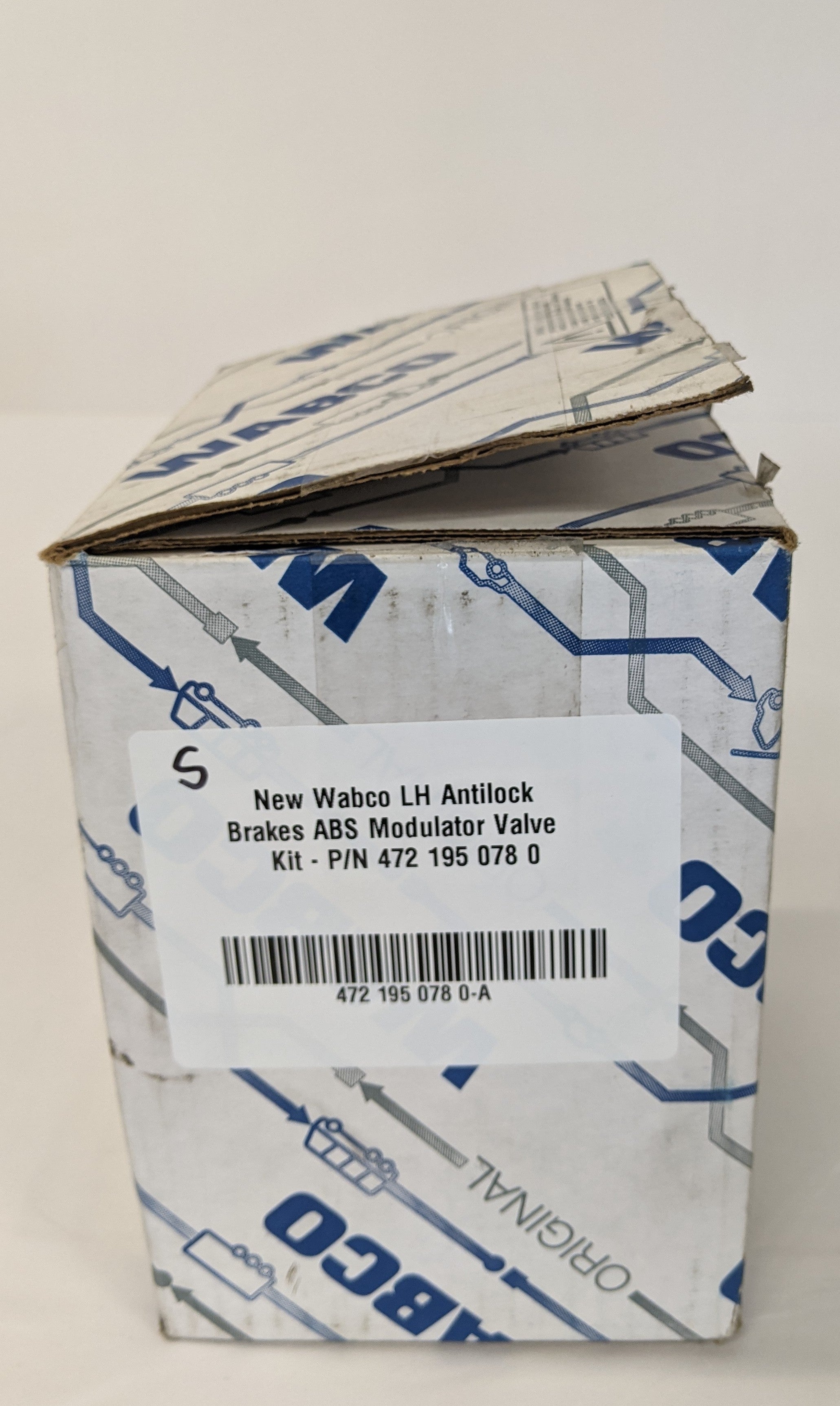 New Wabco LH Antilock Brakes ABS Modulator Valve Kit - P/N 472 195 078 0 (10120809185596)