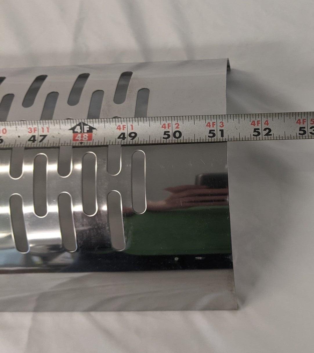 Freightliner 51" Tall 5" Pipe Dia. SS Exhaust Shield - 04-24695-000