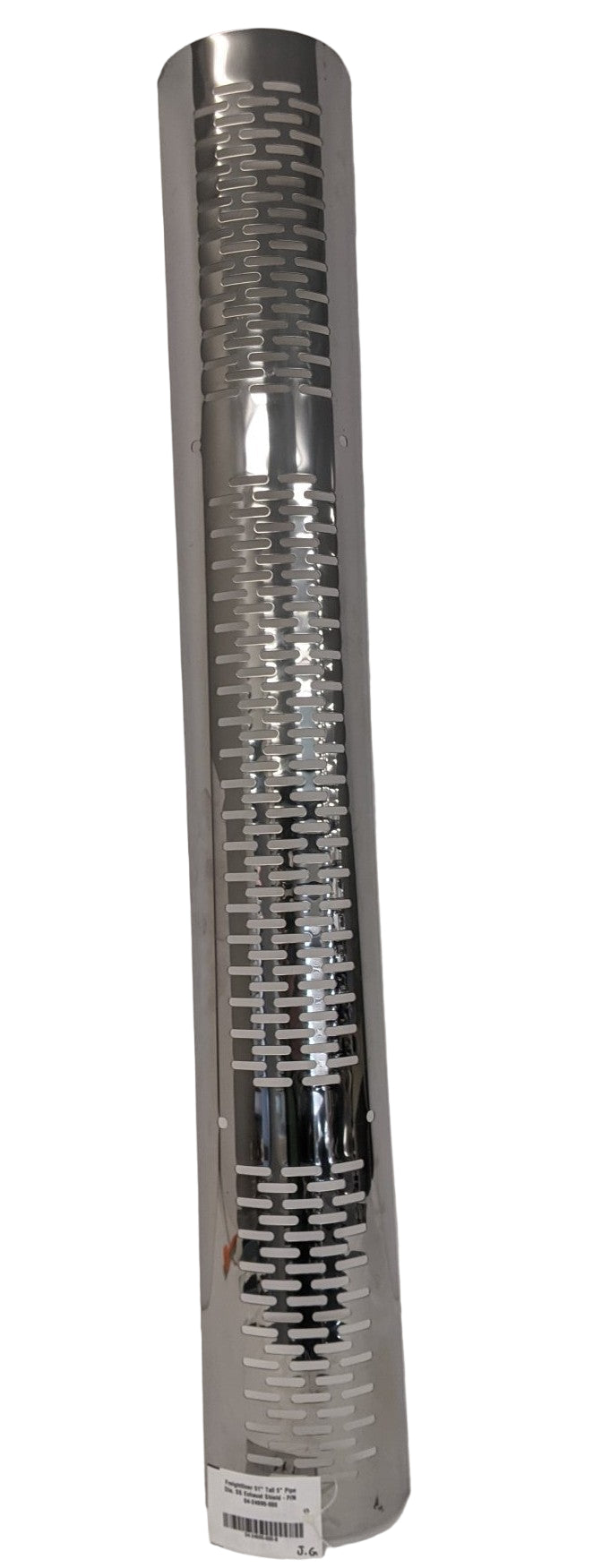 Freightliner 51" Tall 5" Pipe Dia. SS Exhaust Shield - 04-24695-000