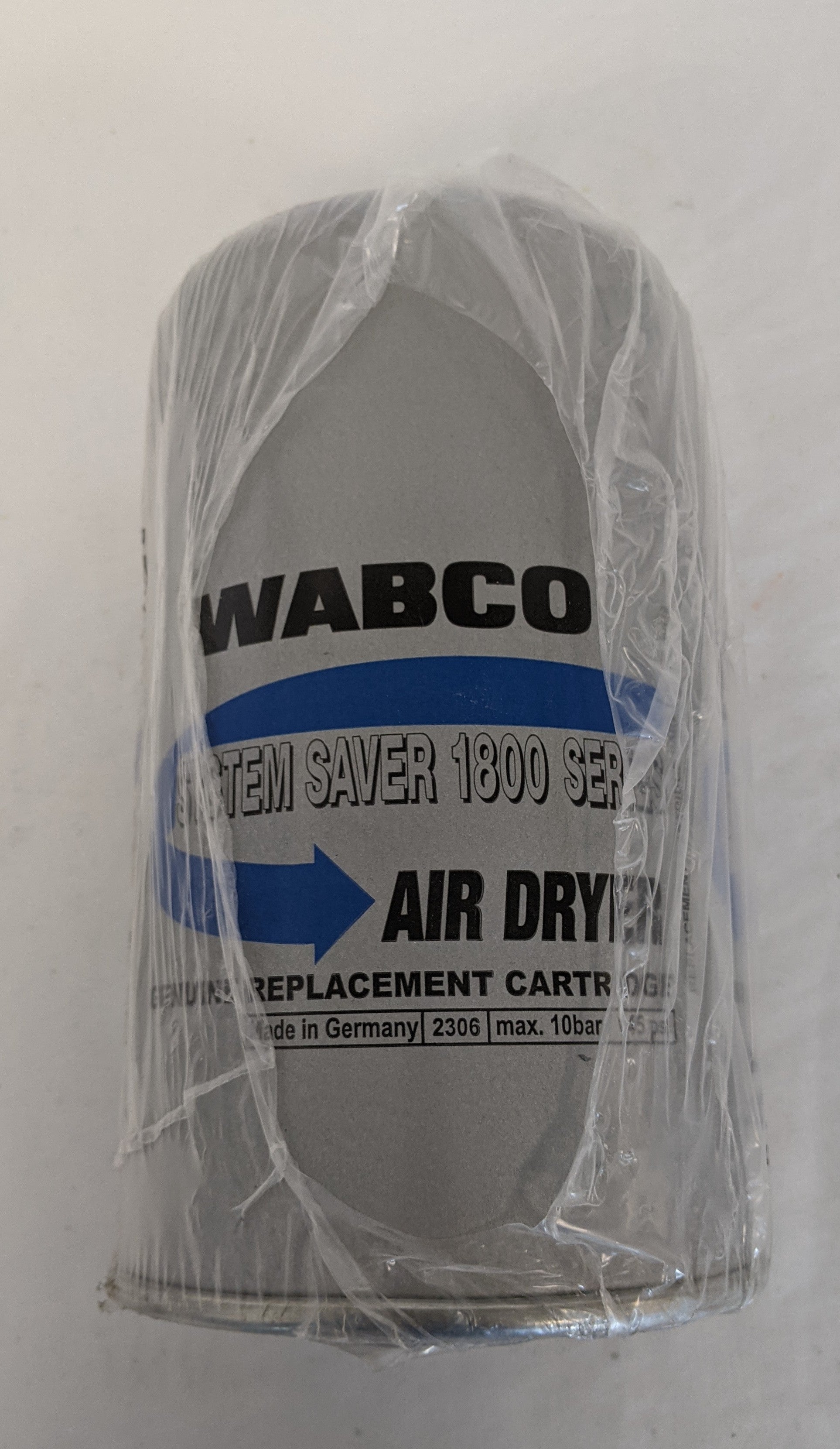 New Wabco System Saver 1800 Series Air Dryer Cartridge - P/N 4324109342 (9912975360316)
