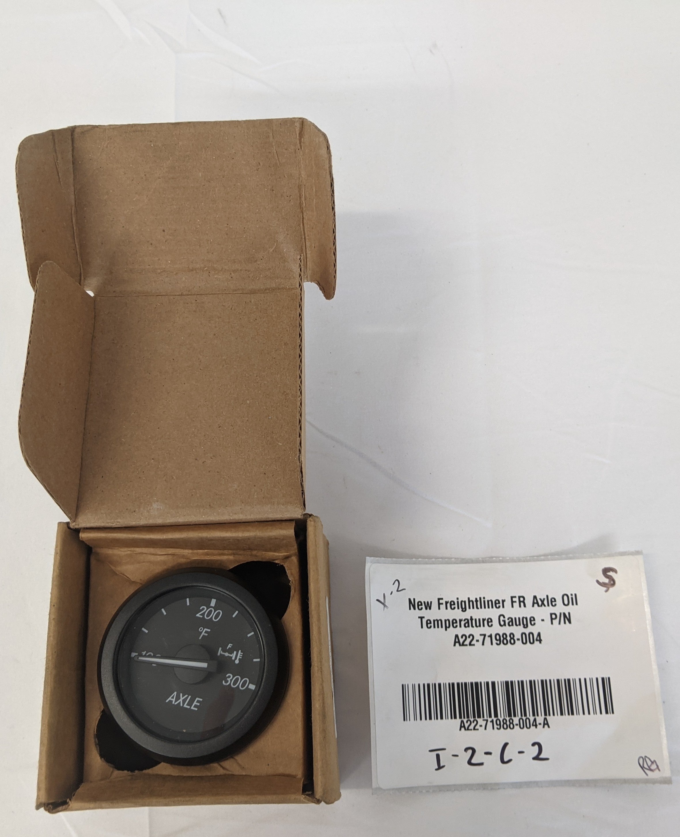New Freightliner Front Axle Oil Temperature Gauge - P/N A22-71988-004 (10127877931324)