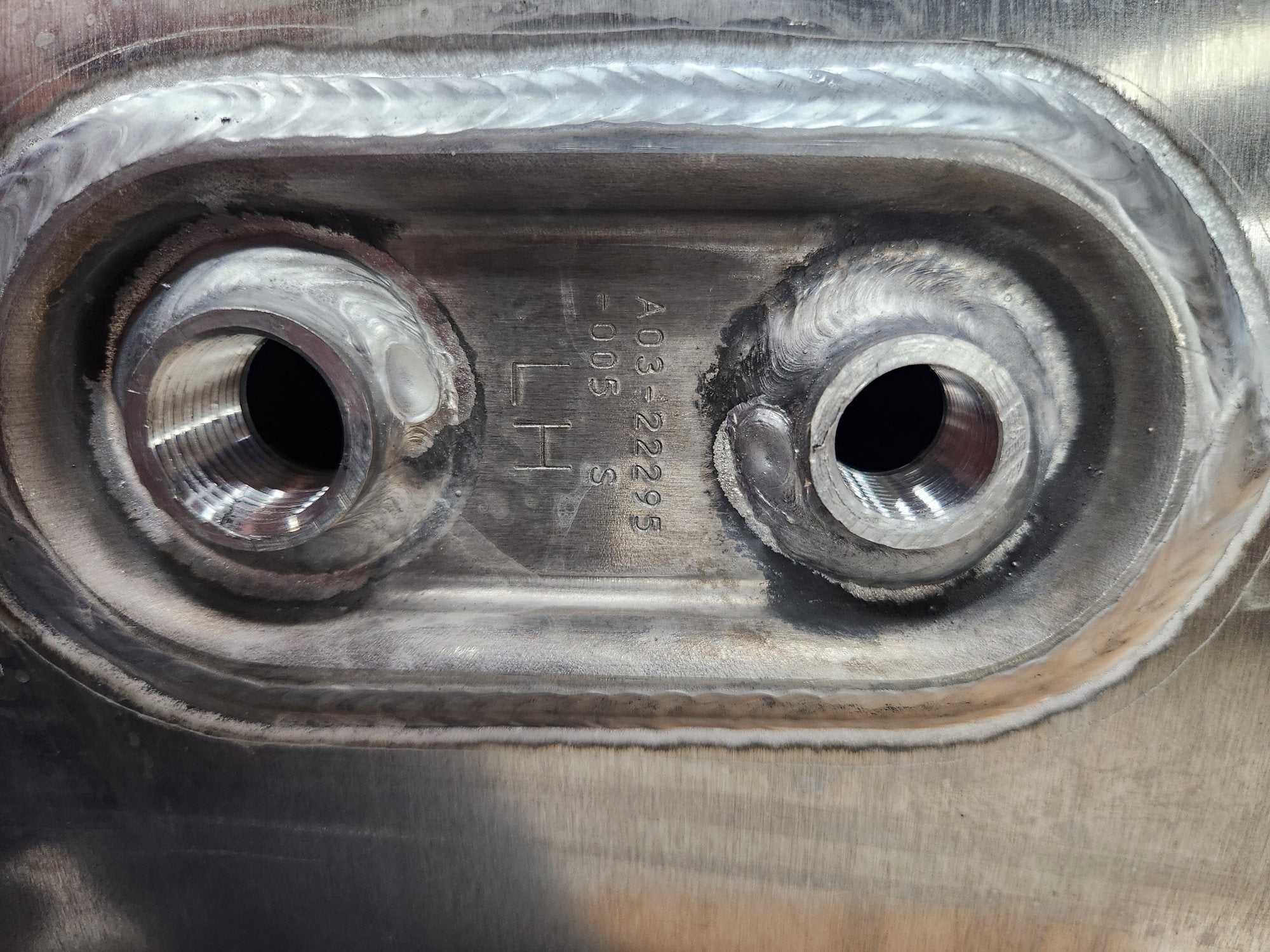Freightliner LH 100 Gal. 25" Dia. 48 1/2" Long Fuel Tank - P/N A03-39296-080 (9904406004028)