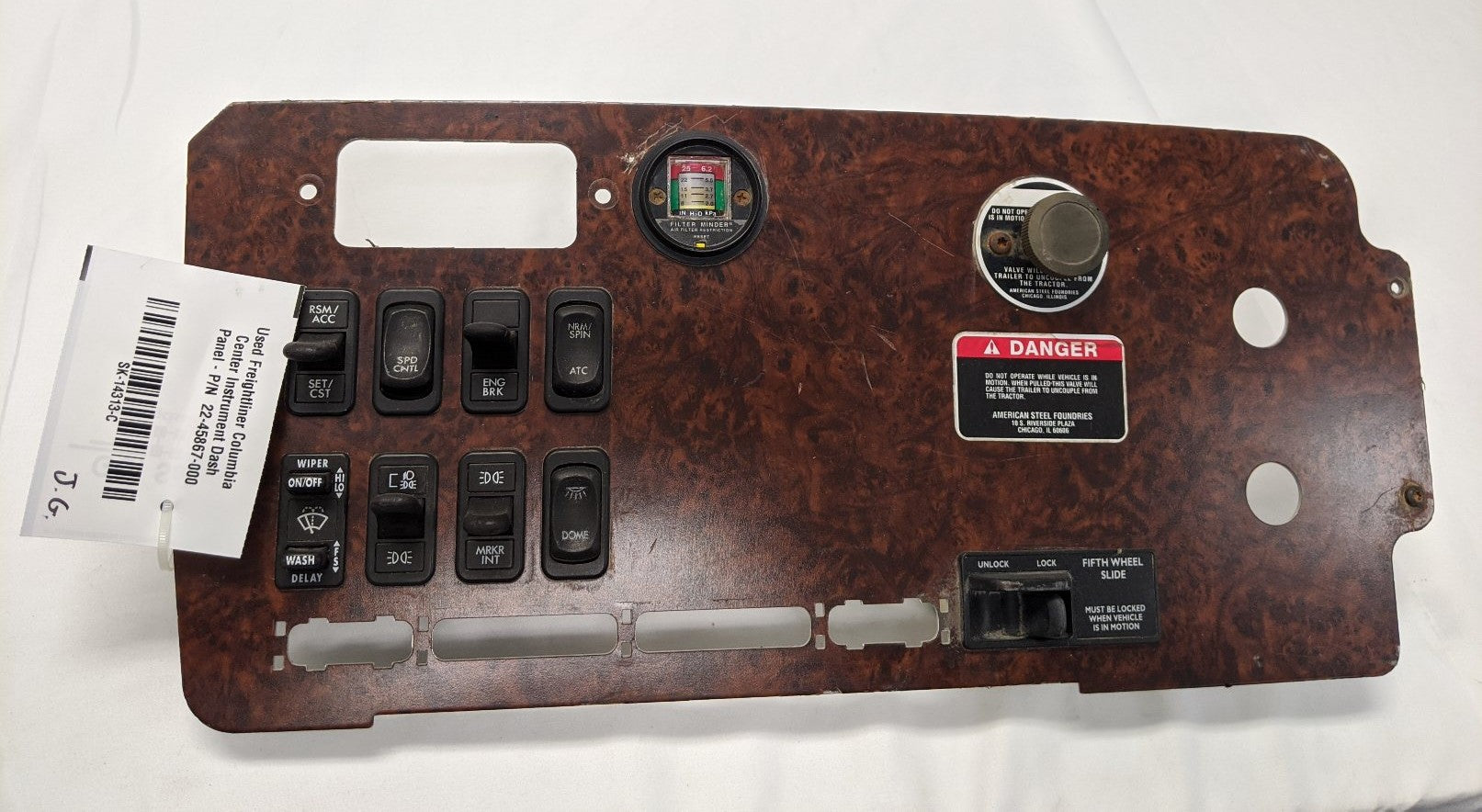 Freightliner Columbia Center Instrument Dash Panel - 22-45867-000
