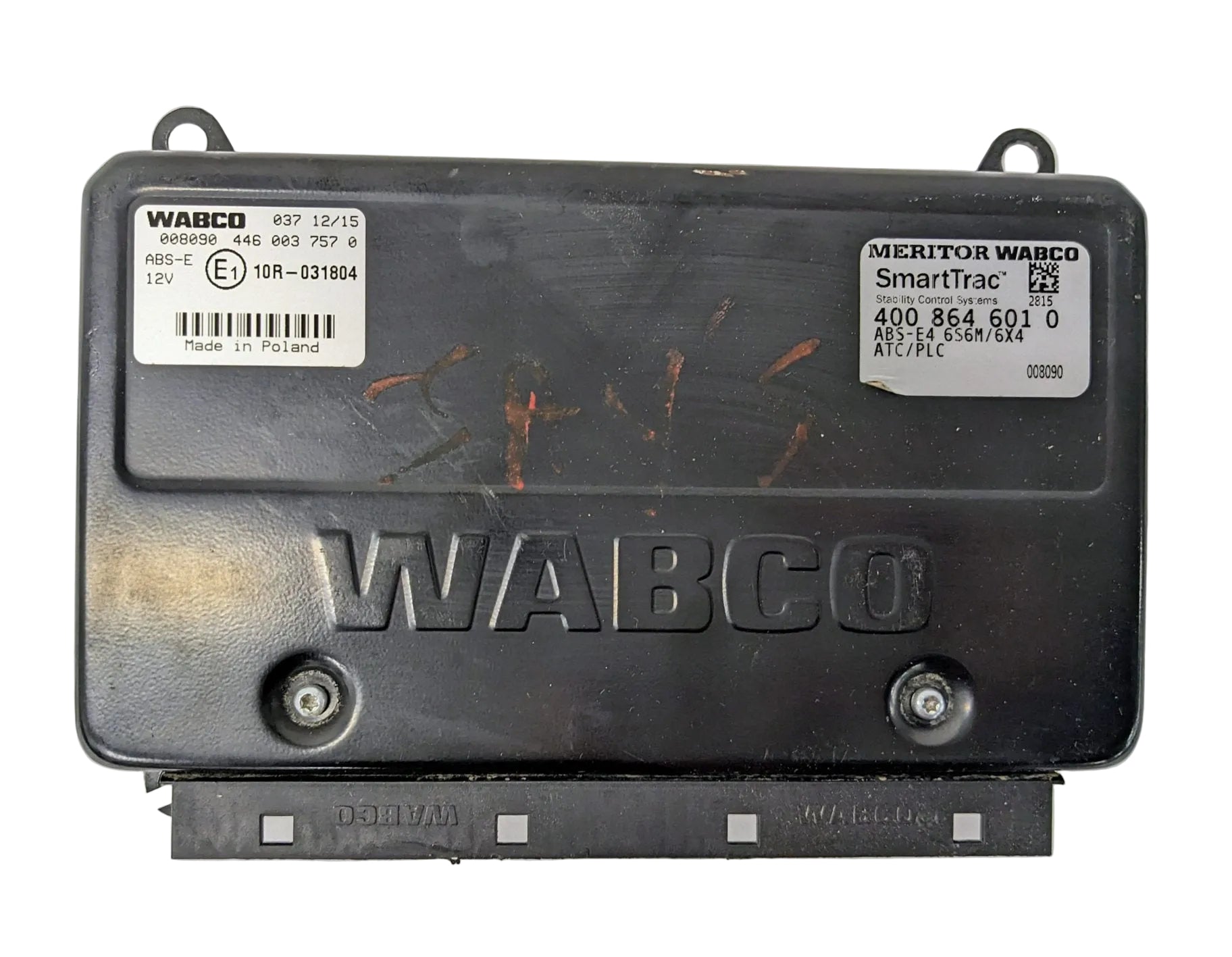 Wabco SmartTrac ABS ECU Module 6S6M 6x4 | P/N 4008646010