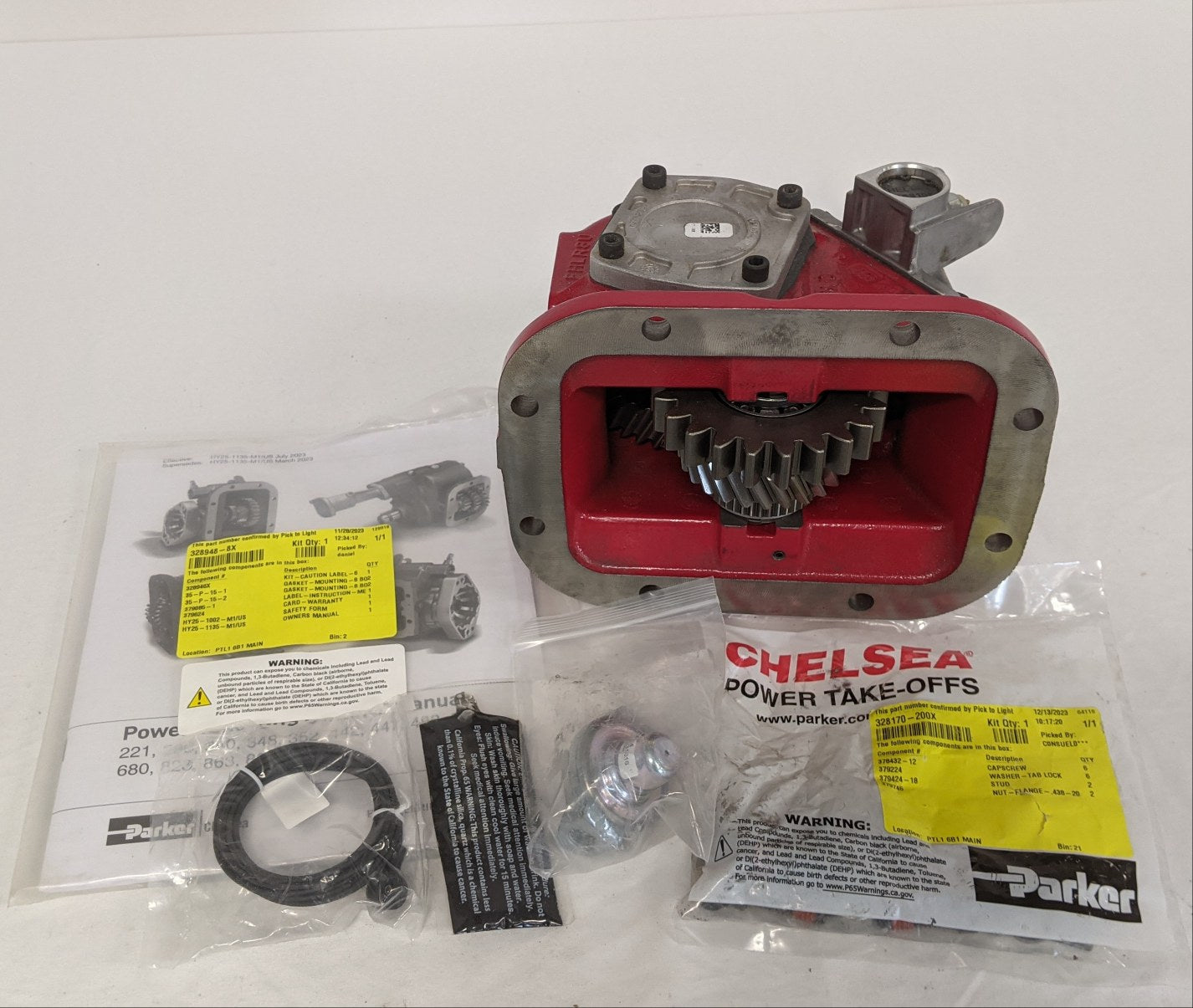 New Chelsea Power Takeoff PTO Assembly - P/N: CHL 489XLAHX V3AF (9999886352700)