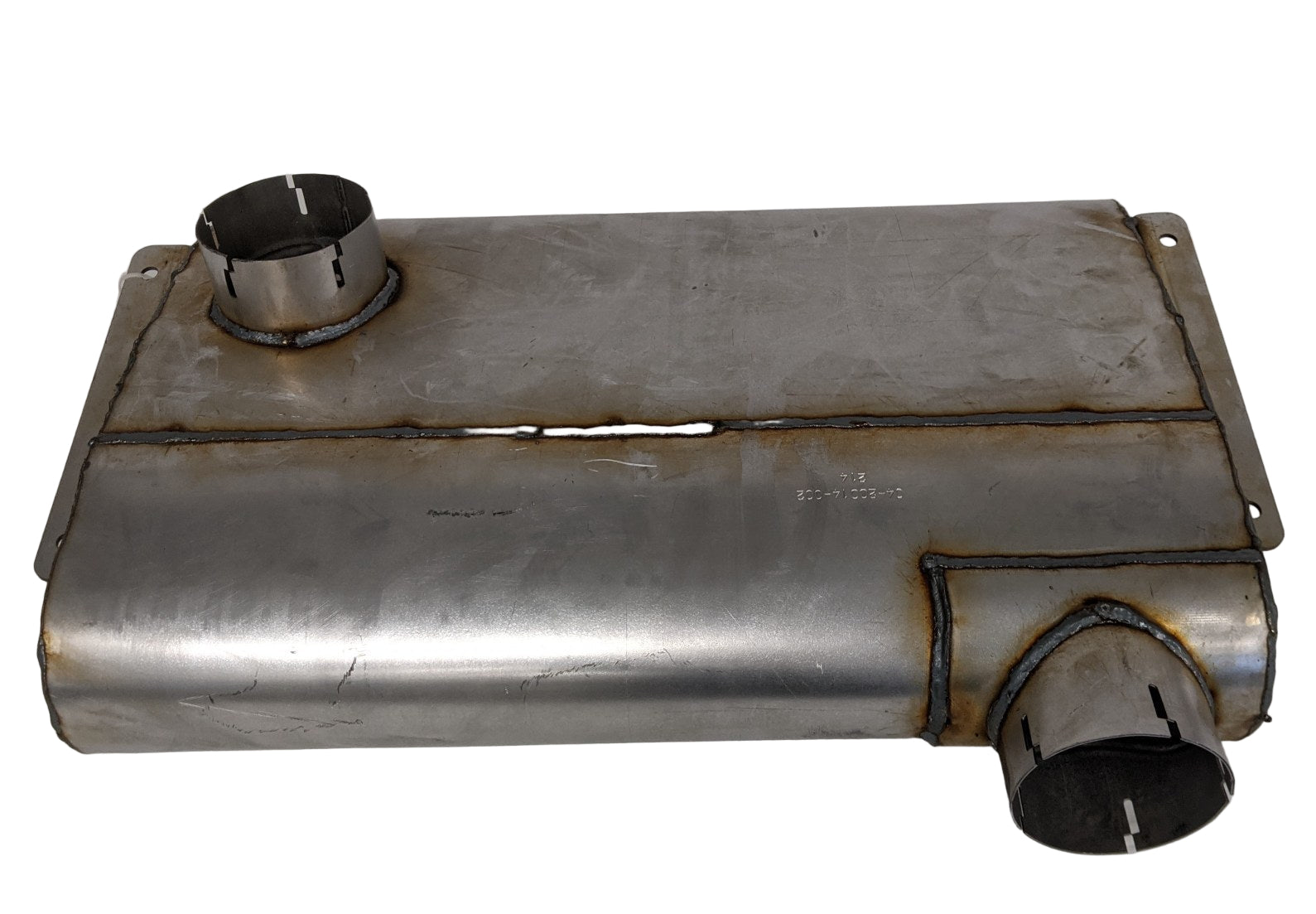 Freightliner Bottom Outlet Oval Muffler - P/N 04-20014-002 (6556177072214)