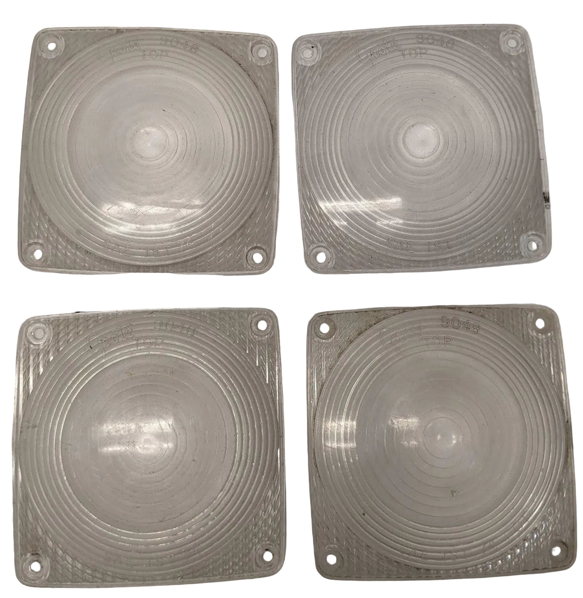 Grote Clear Interior Light Lens Lot/4 | GRO 90481
