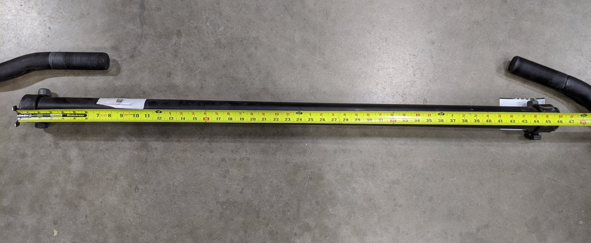 THK 1 1/4" Drop, Size 24 Tie Rod Assembly - P/N DDE A6803301203 (9892605395260)