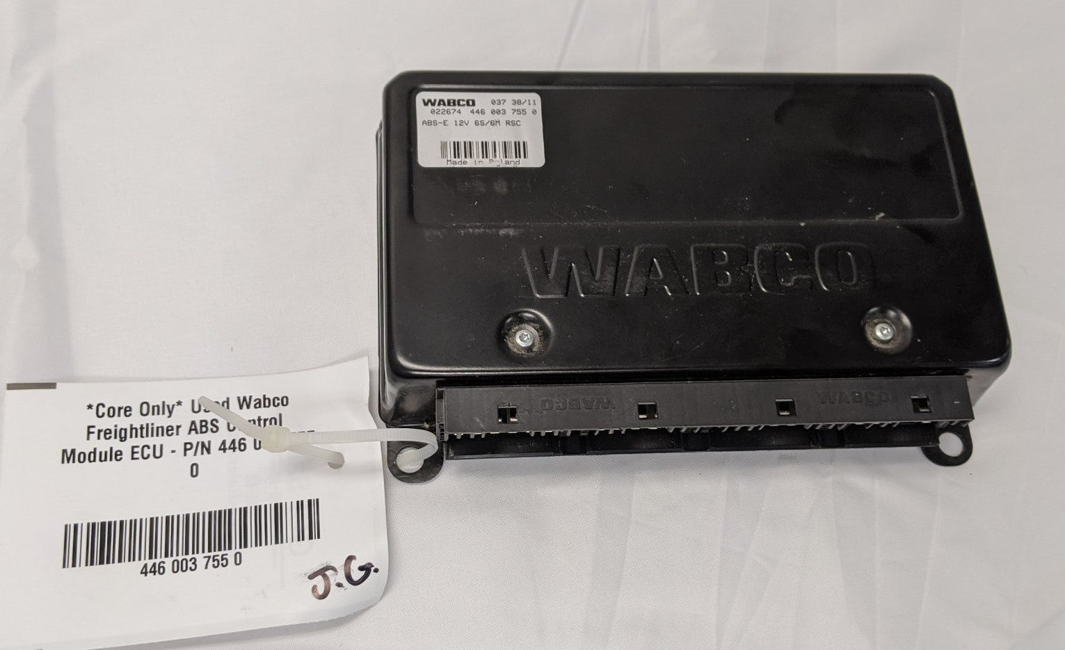 Wabco Freightliner ABS Control Module ECU (446 003 755 0) - Core Only