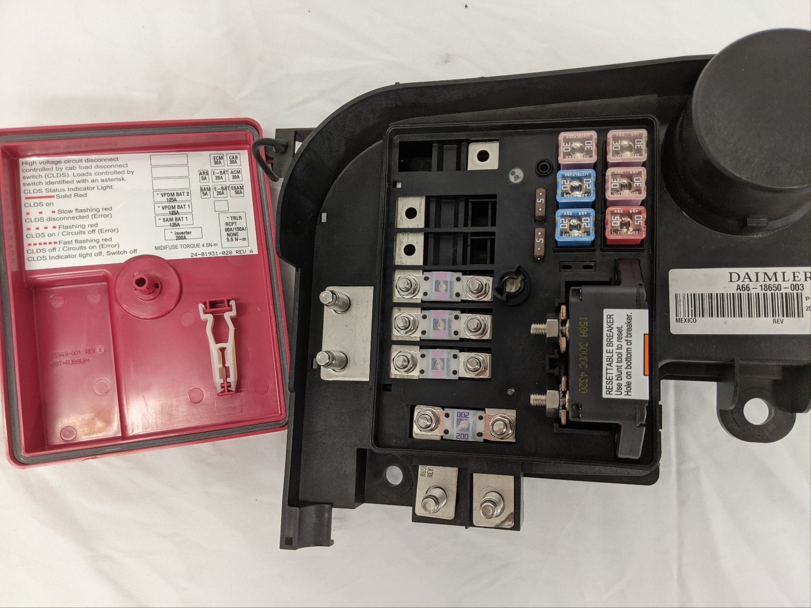 Freightliner Daimler Battery Cable Access Module - P/N A66-18650-003 (6831065038934)