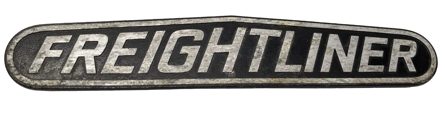 Freightliner Vintage Aluminum Nameplate Emblem 15" | 22-39676-001