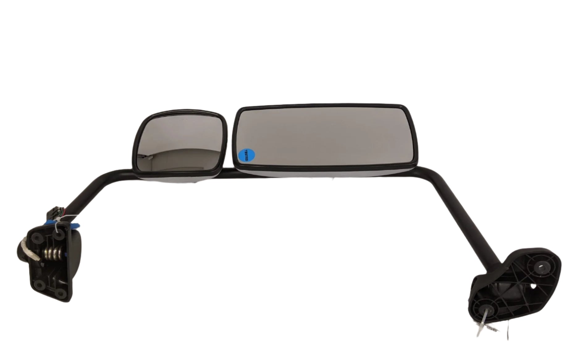 Used Freightliner M2 LH Chrome Heated Door Mirror w/ Light - P/N A22-74243-008 (9904379625788)