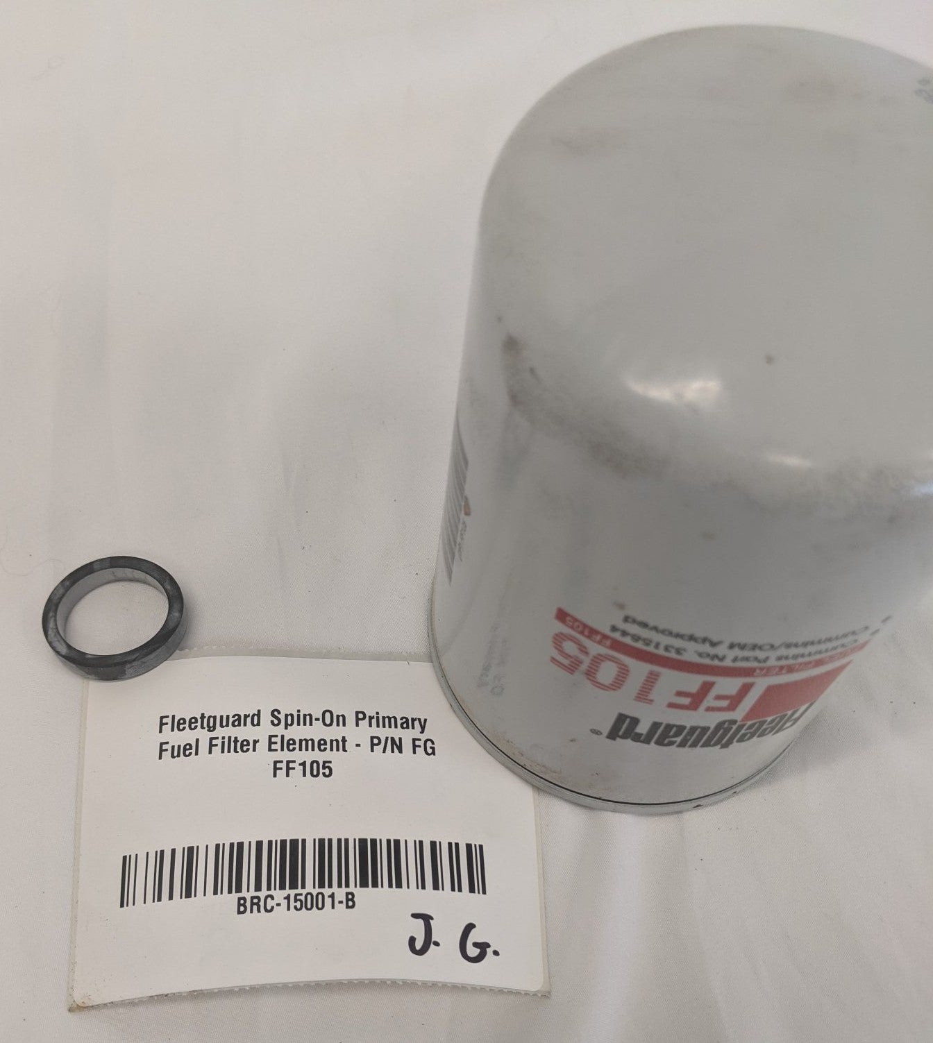 Fleetguard Spin-On Primary Fuel Filter Element - P/N FG FF105