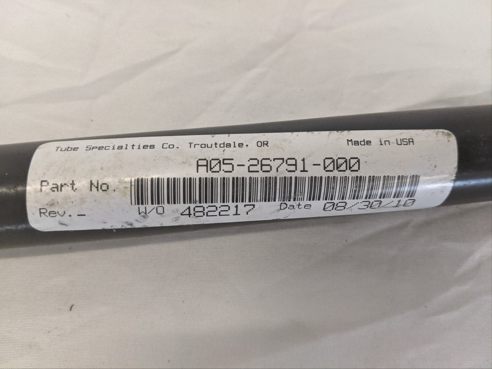 Freightliner RH Wide Radiator Tie Rod Strut S60 | A05-26791-000