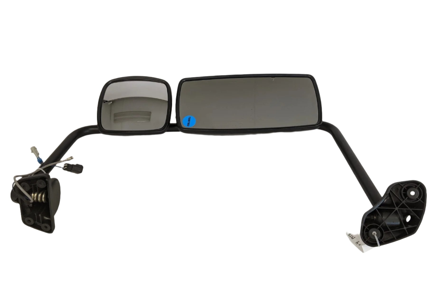 *Cracked* Freightliner M2 LH Cummins AAT CB Black Manual Mirror -P/N A22-74243-042 (6734276657238)