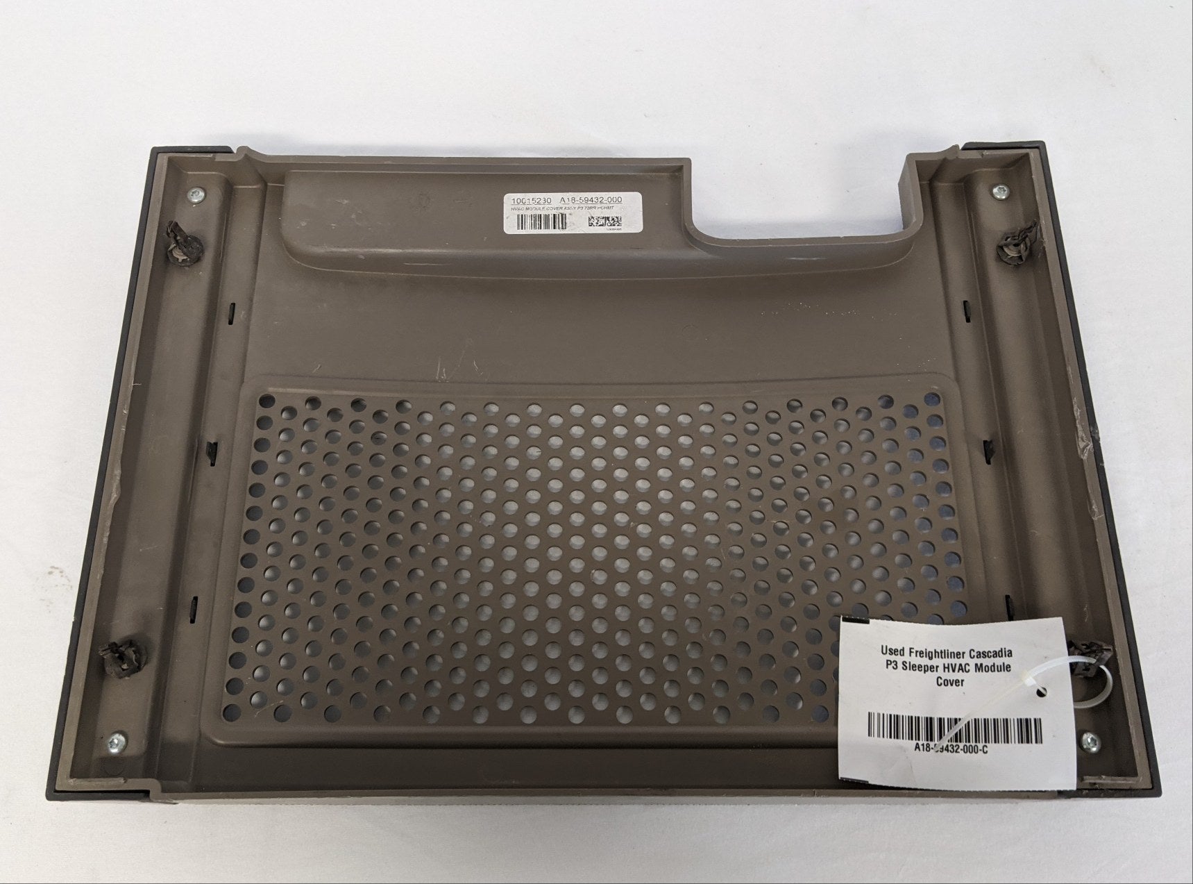 Used Freightliner Cascadia P3 Sleeper HVAC Module Cover -P/N A18-59432-000 (9956966596924)