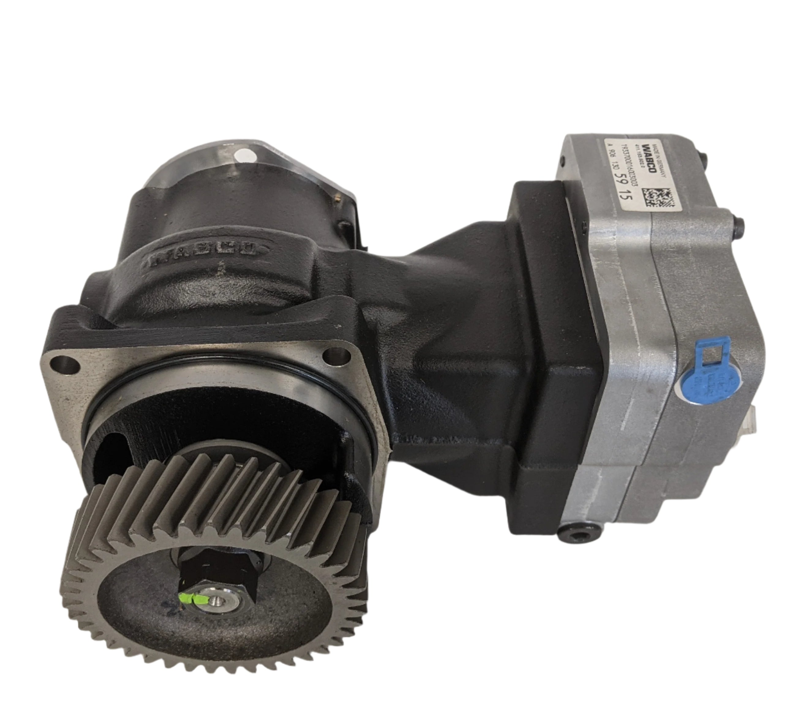 New Wabco 0M904 EURO 4/5 1 Cylinder Air Brakes Compressor - P/N DDEEA9061305915 (9945151537468)