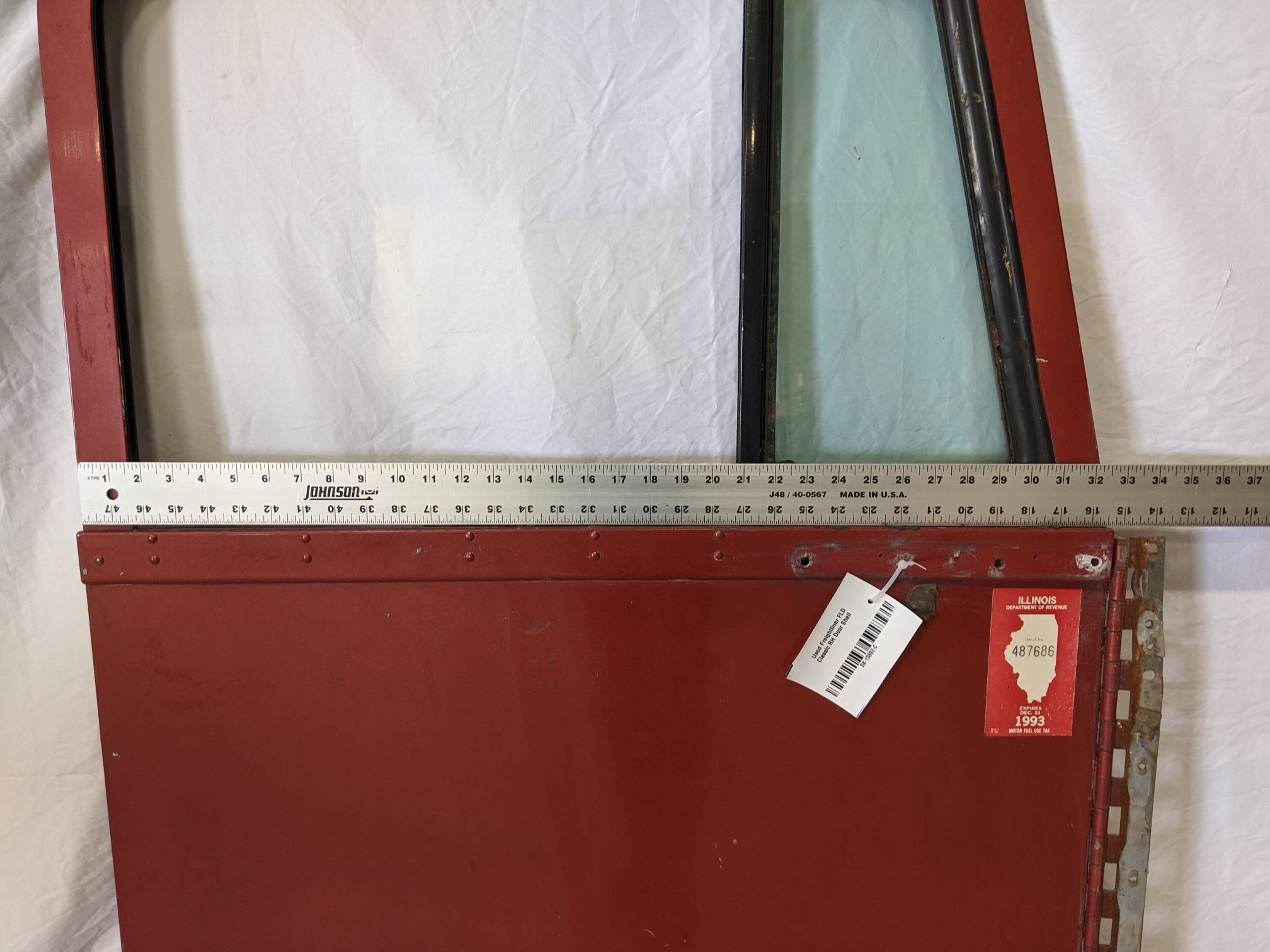 Used Freightliner FLD Classic RH Passenger Door Shell (10028456968508)