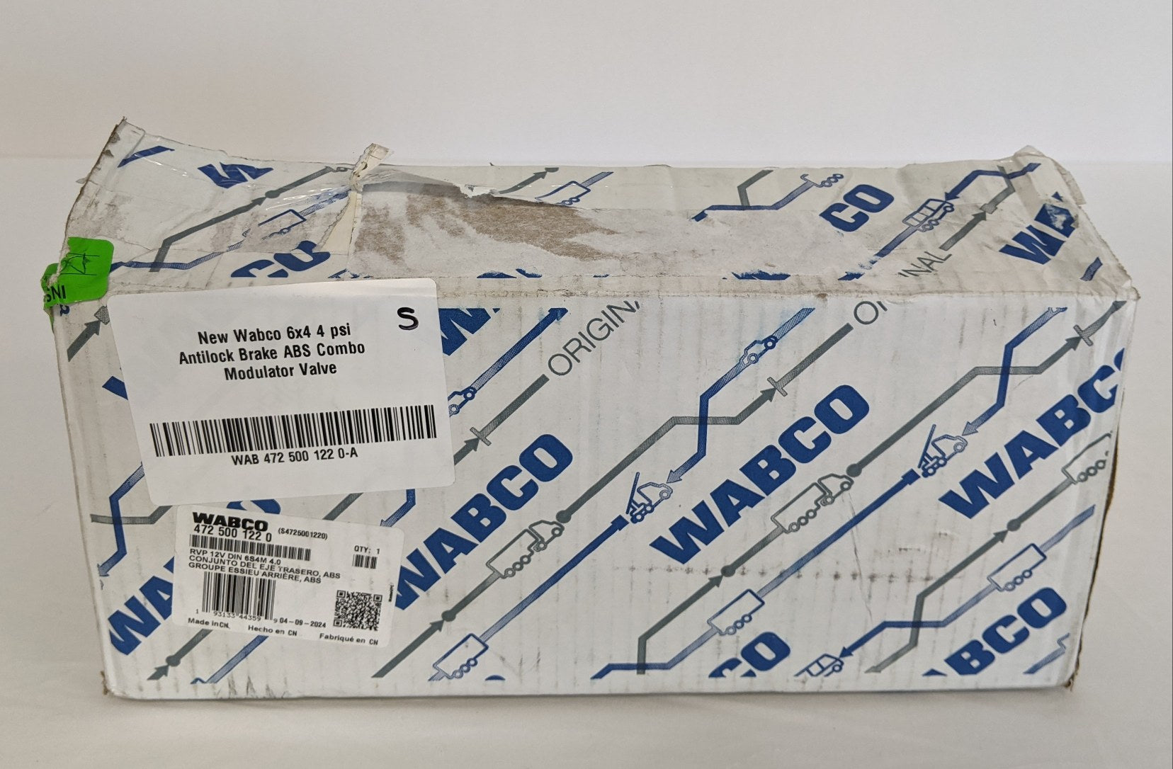 New Wabco 6x4 4 psi Antilock Brake ABS Combo Modulator Valve -P/N WAB 4725001220 (9949077700924)