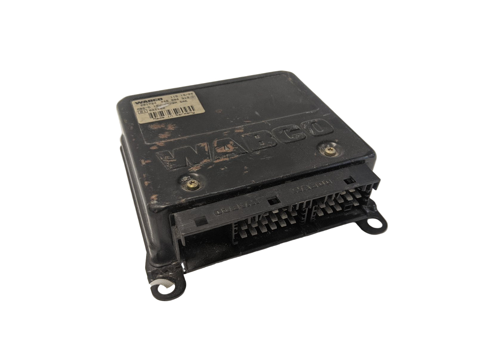 Damaged Wabco D-Basic 4S4M ABS Electronic Control Module - P/N WAB 446 004 313 0