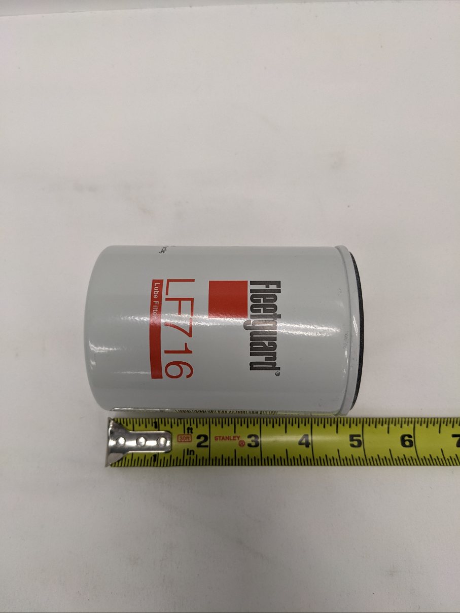 New Fleetguard Spin-On Oil Filter - P/N FG LF716 (10134395814204)