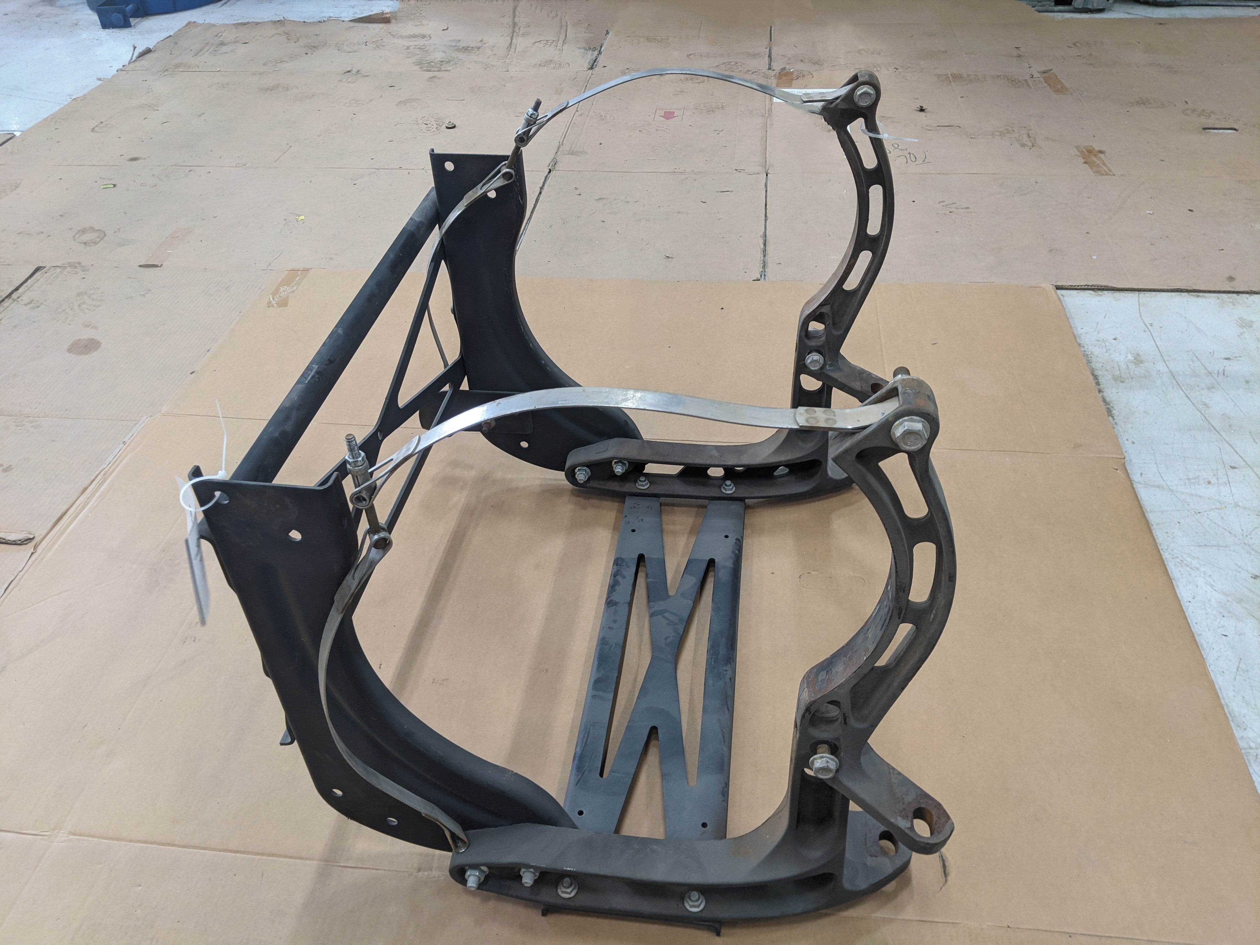 Used Cummins X15 DPF Bracket Assembly | P/N 4064669C3